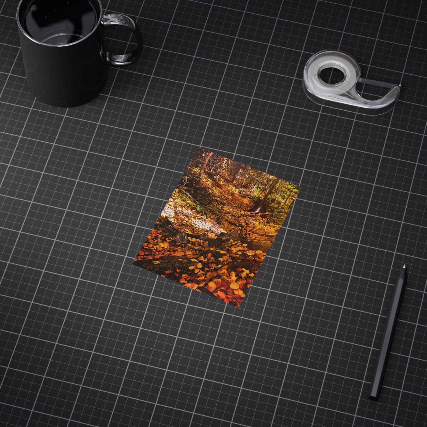 Autumn Gold Paper Print