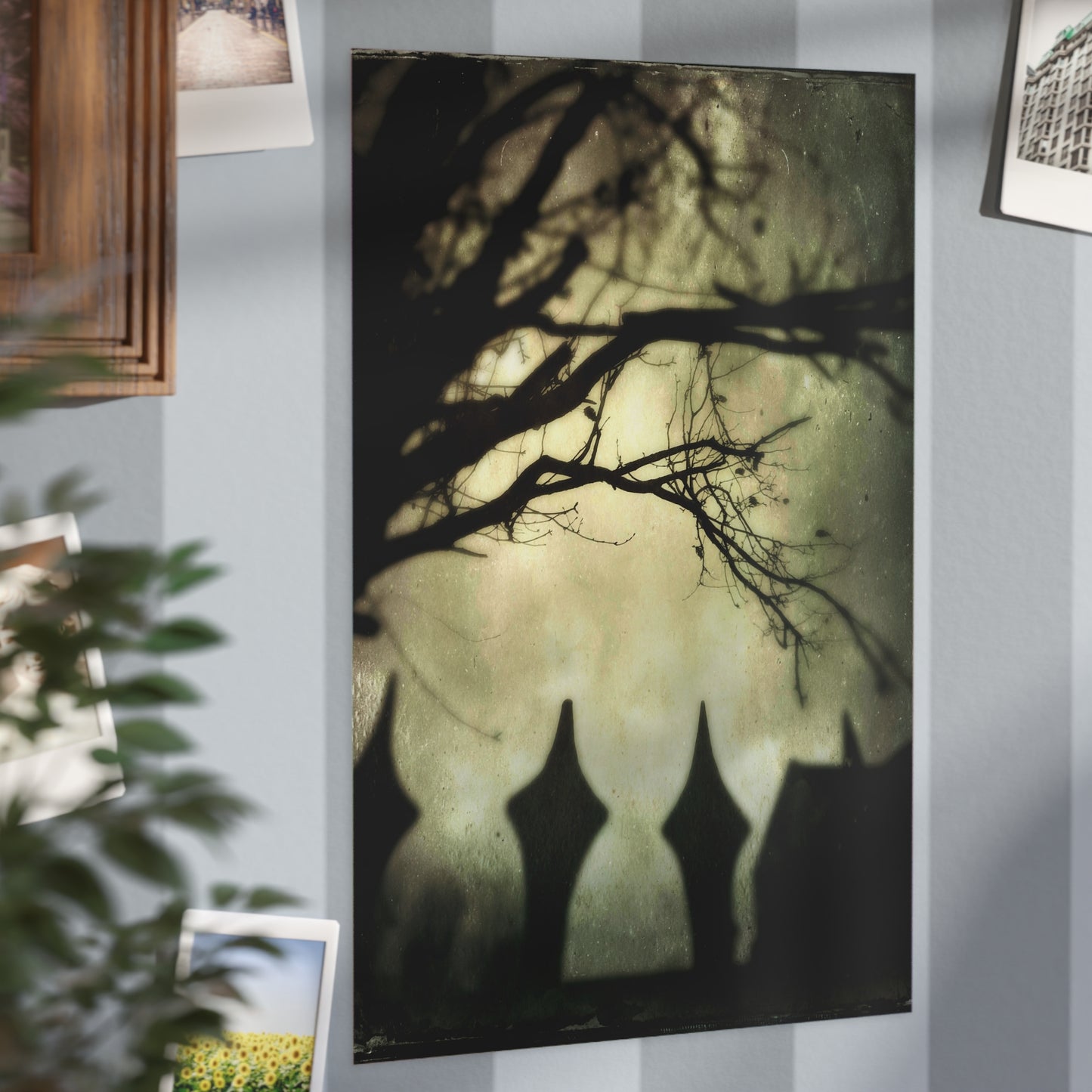 Rainy October Paper Print