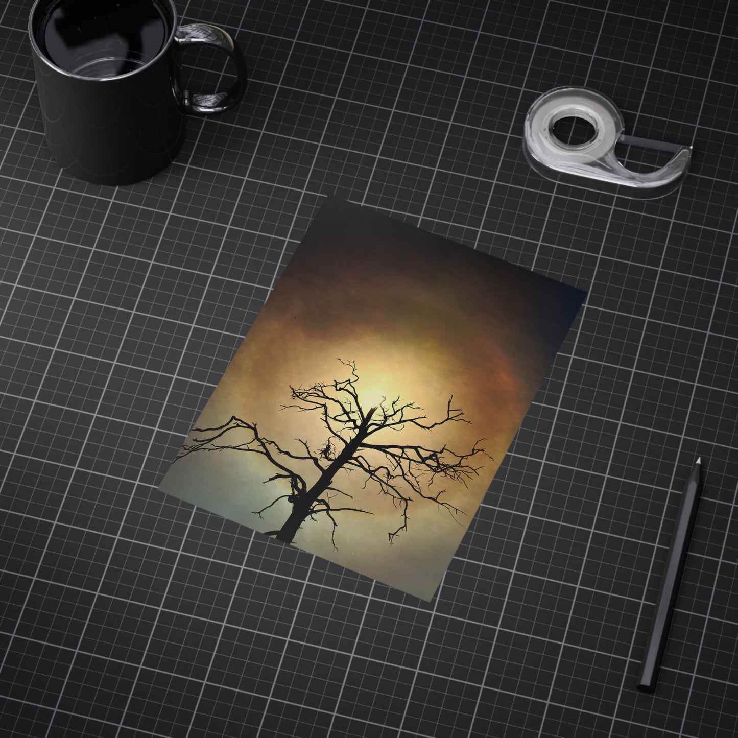 The Eye Opens Paper Print