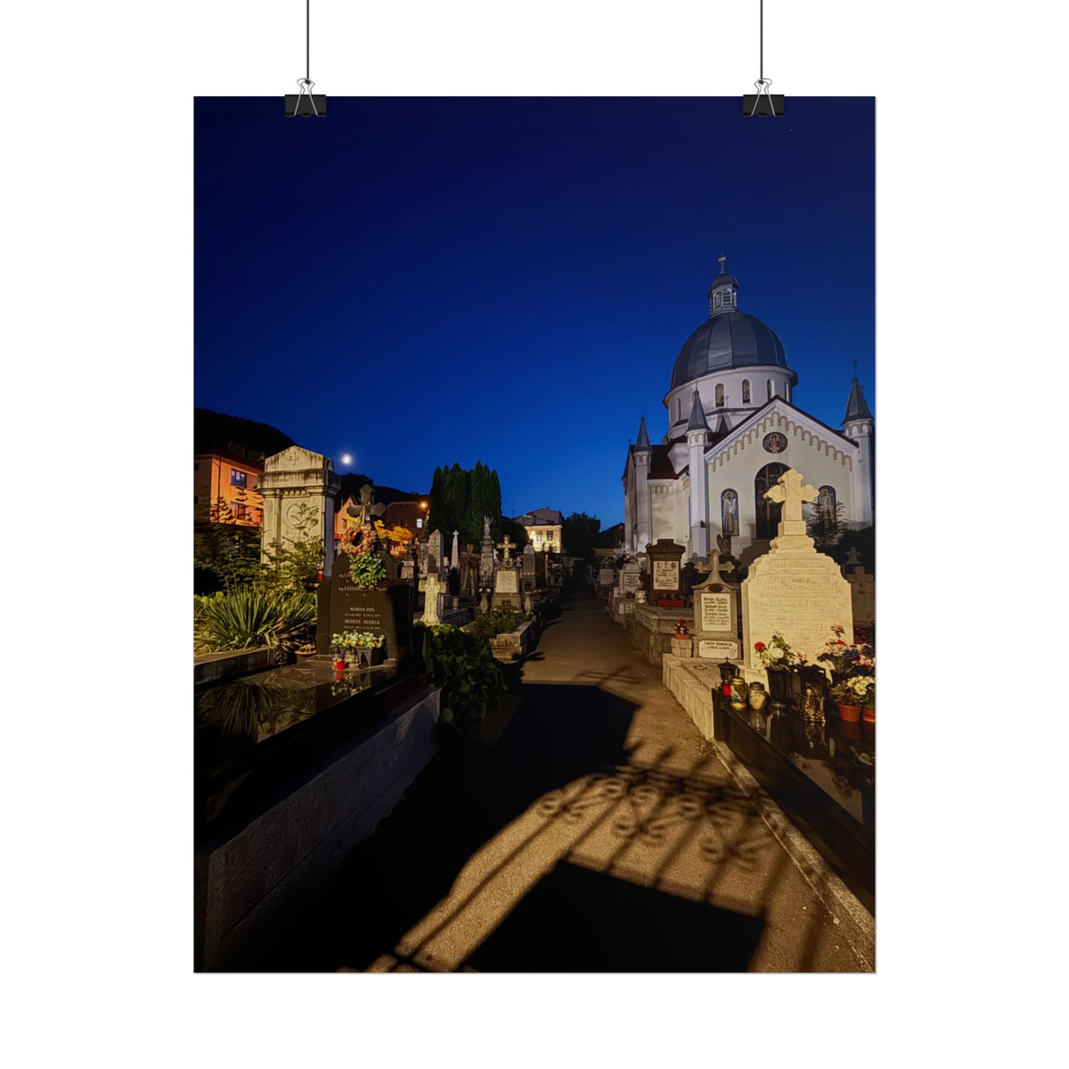 Moonrise Over Transylvania (V.1) Rolled Posters