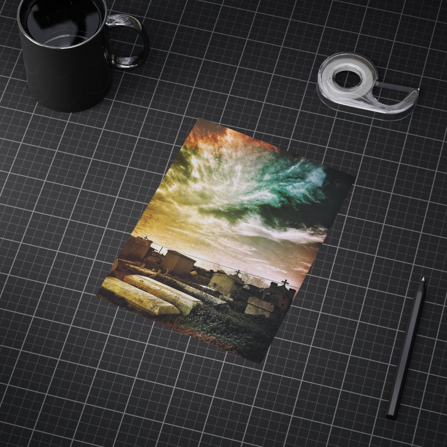 At The River's Edge Paper Print