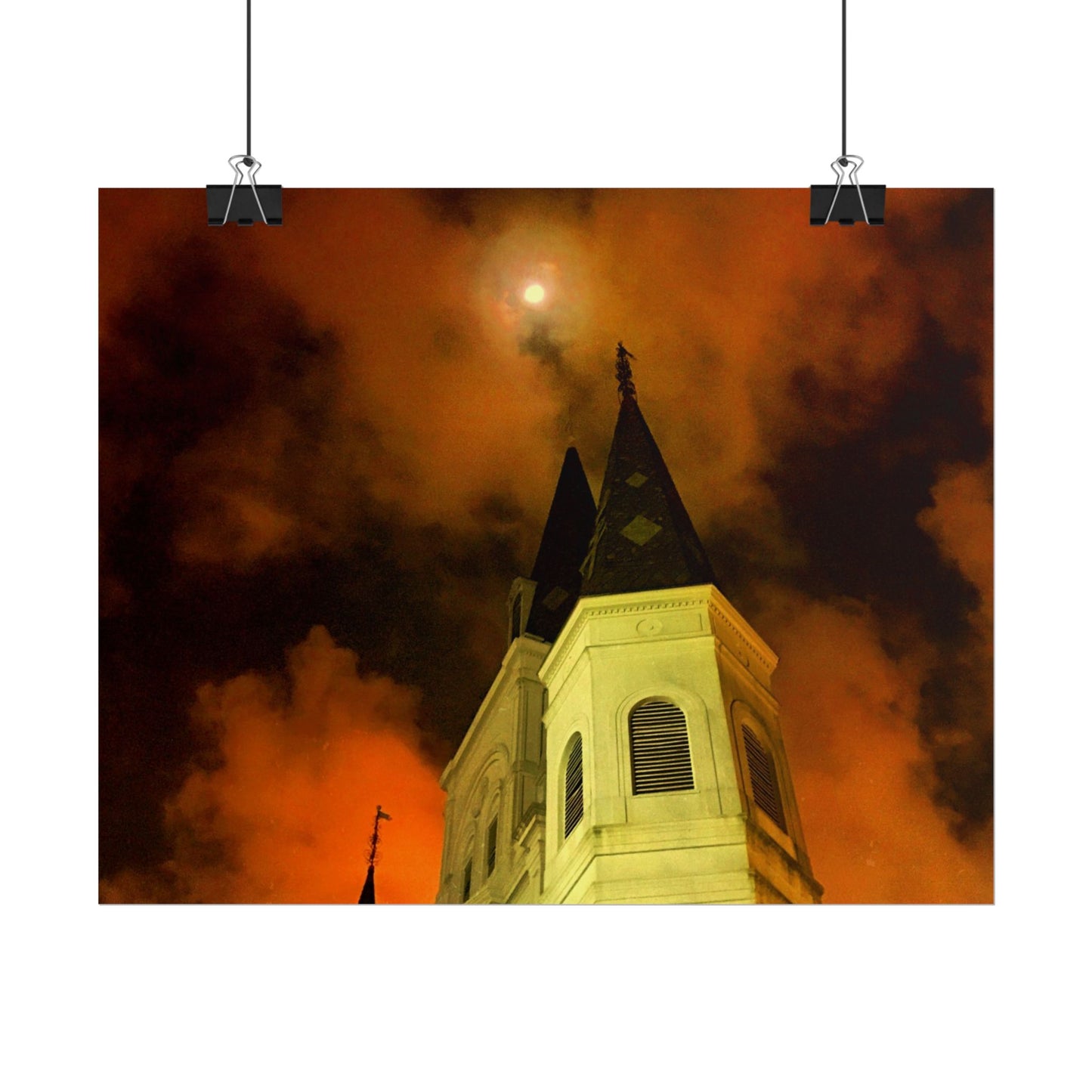 Moonrise Over St. Louis (V.2) Rolled Poster