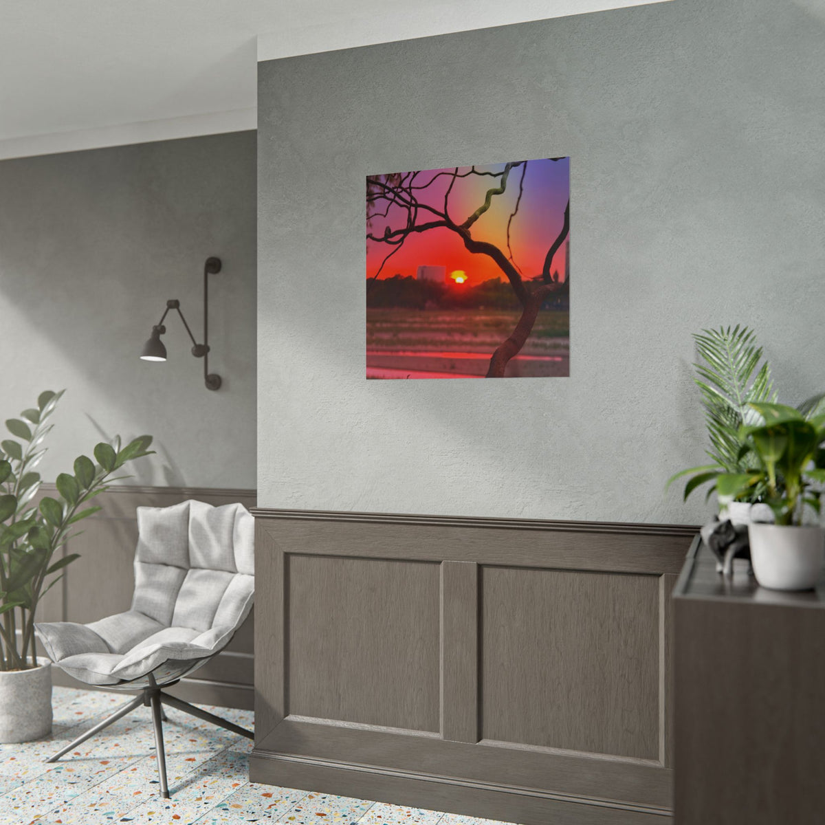 Romanian Sunset Rolled Posters