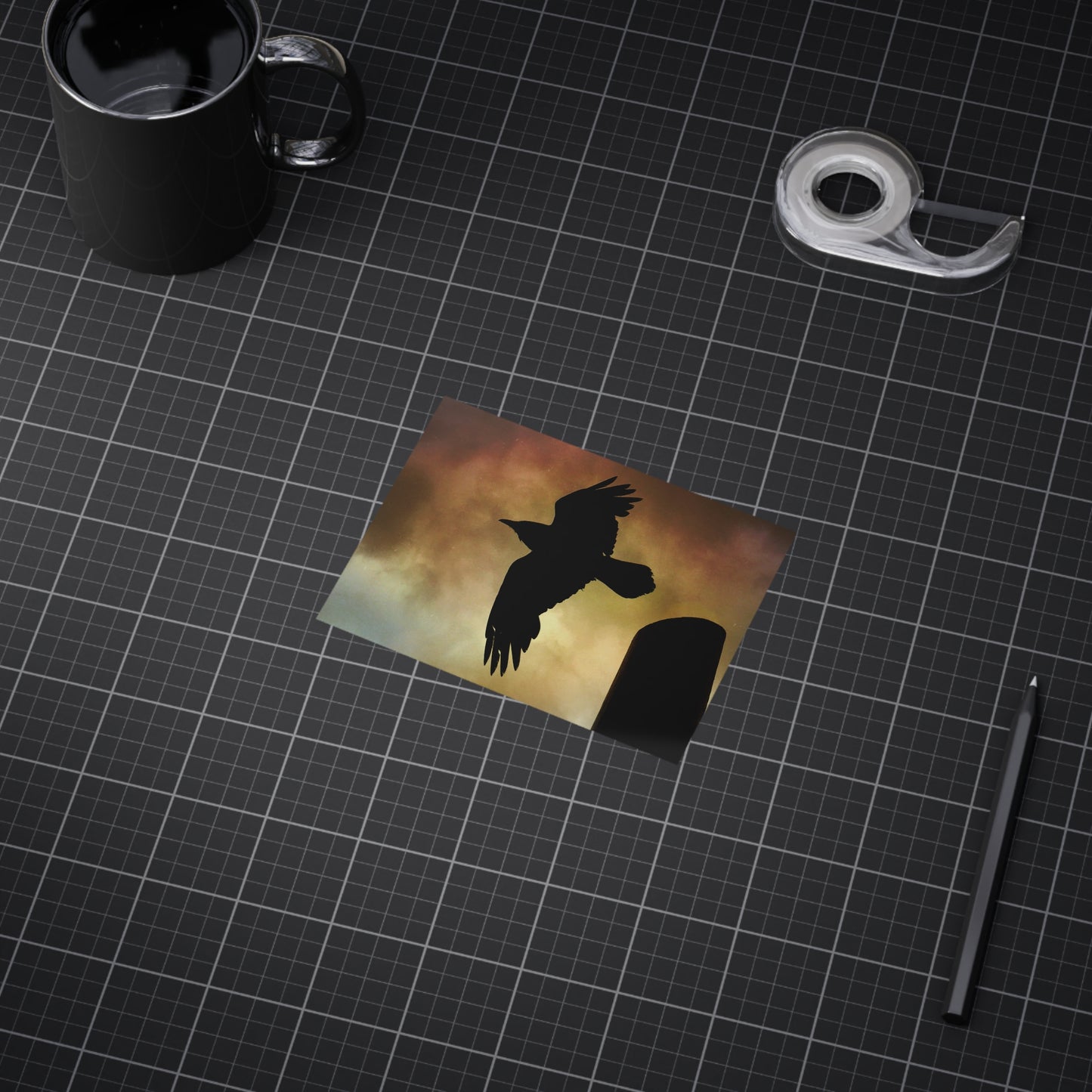 Guardian Awakens Paper Print