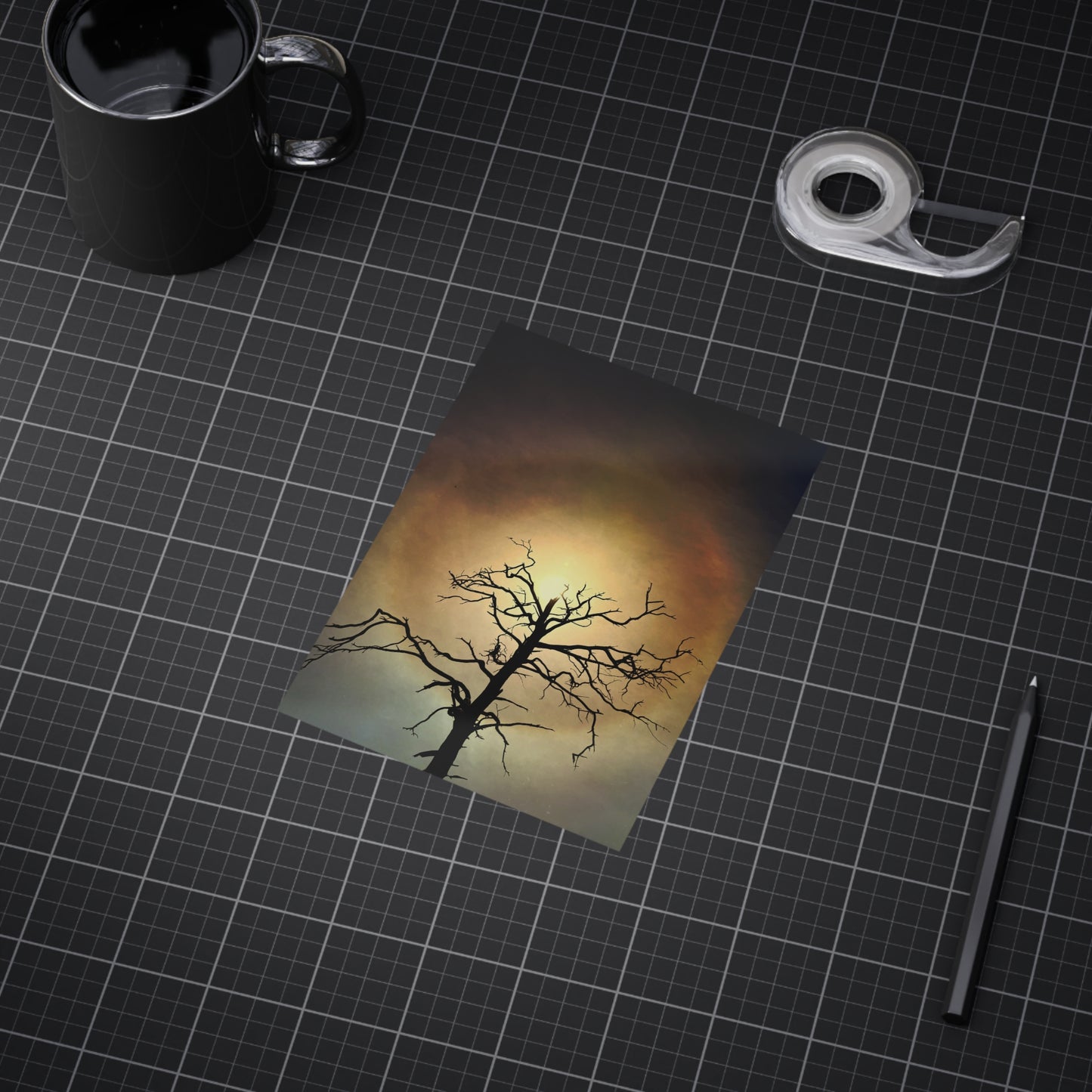 The Eye Opens Paper Print