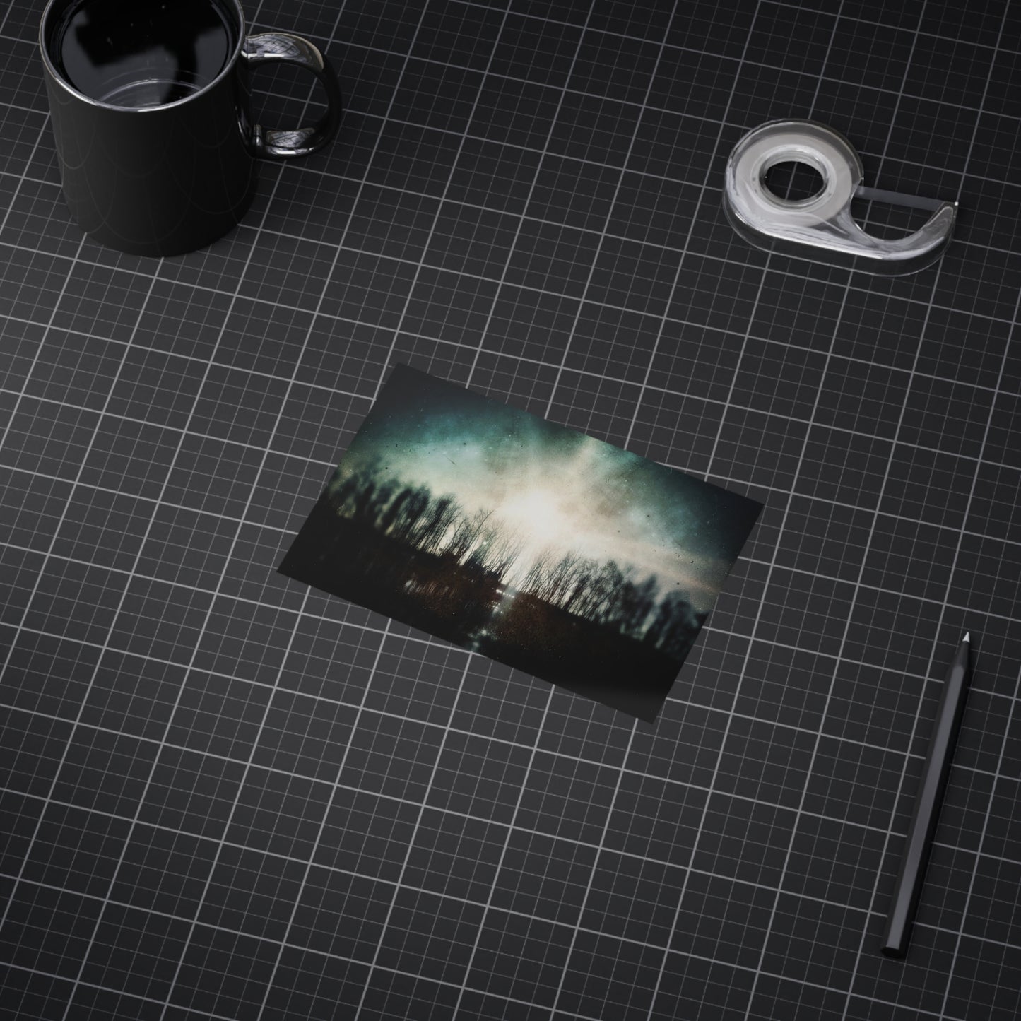 Bayou Dusk Paper Print