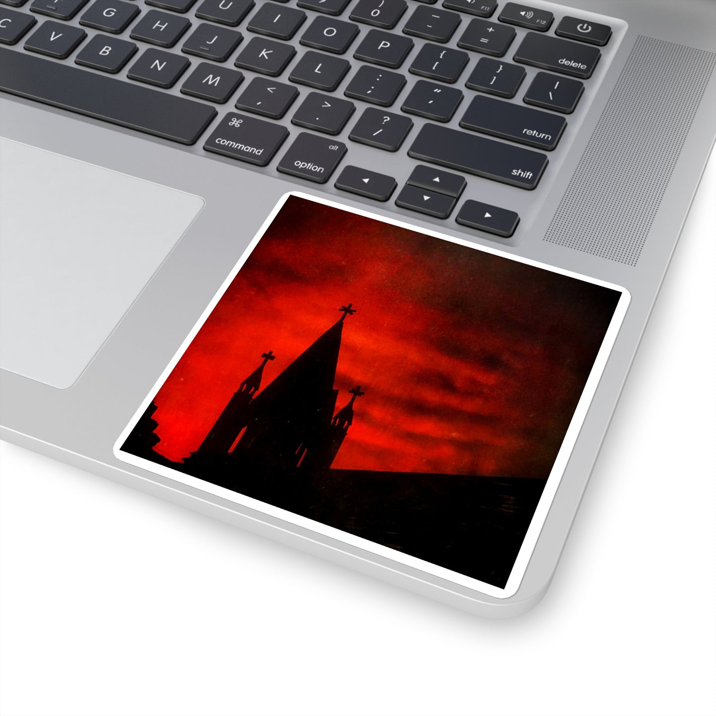 Blood Dusk Square Stickers