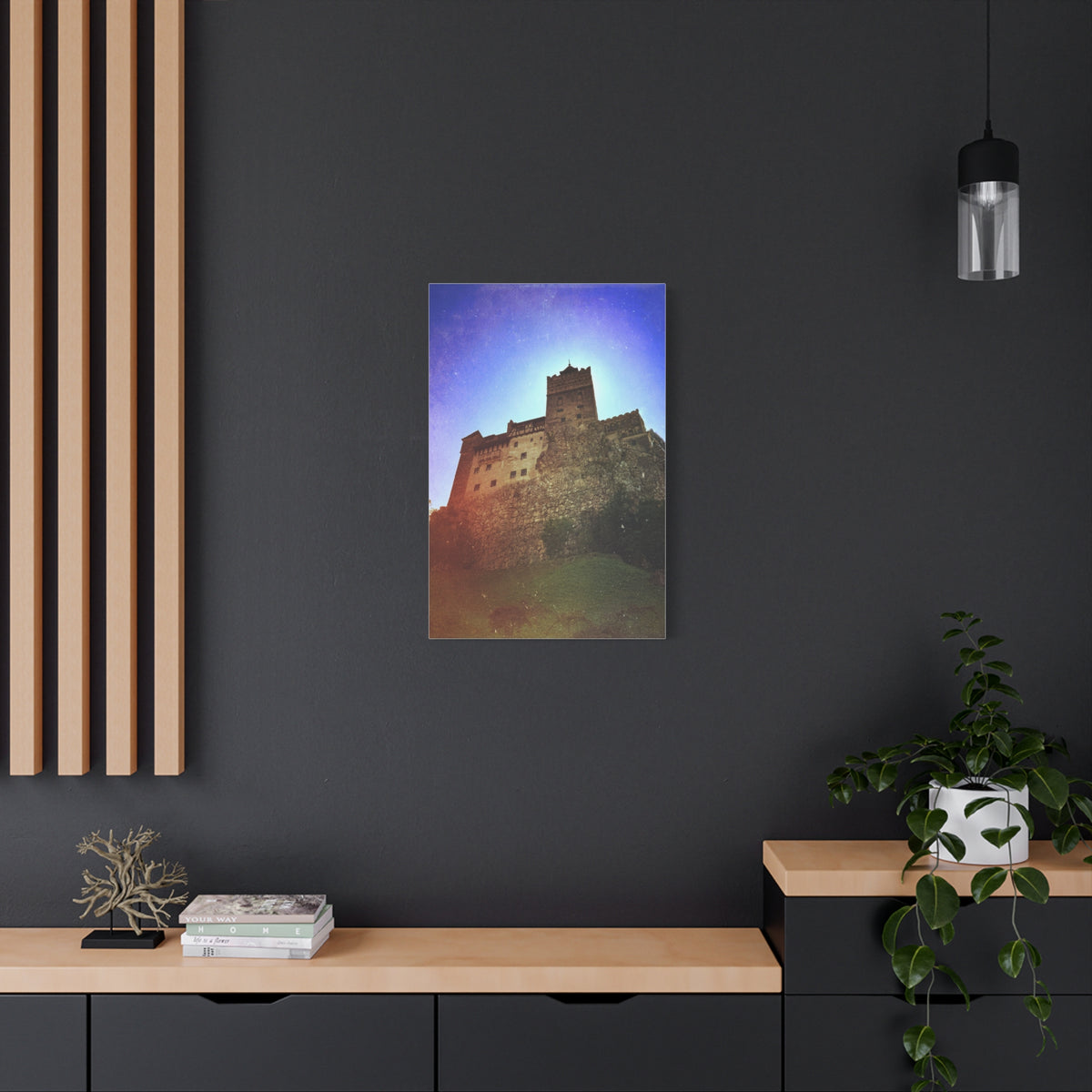 Castle Dracula Matte Canvas, Stretched, 1.25"