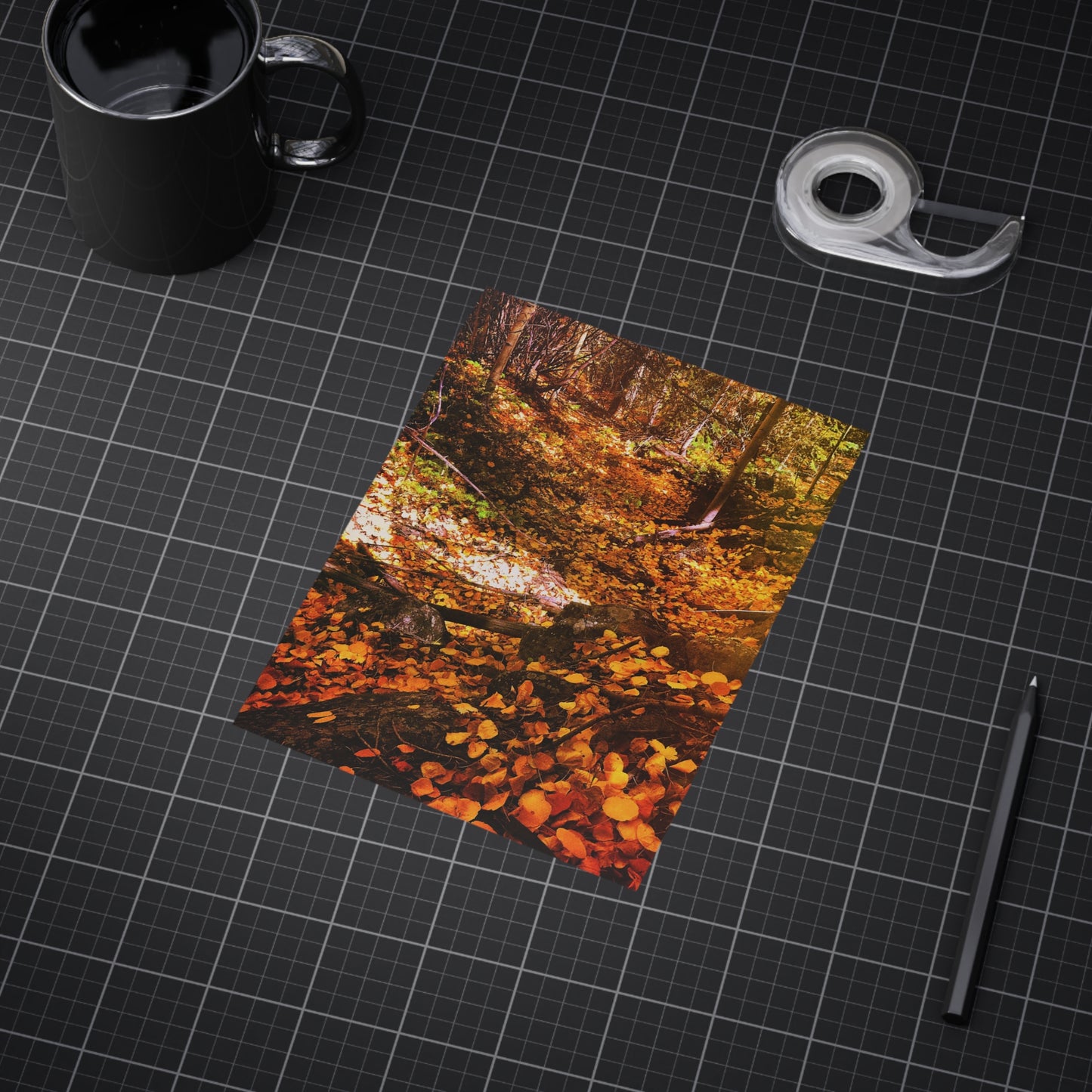 Autumn Gold Paper Print