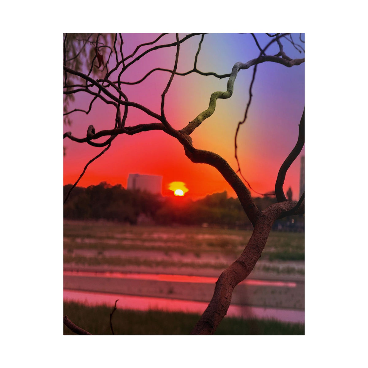 Romanian Sunset Rolled Posters