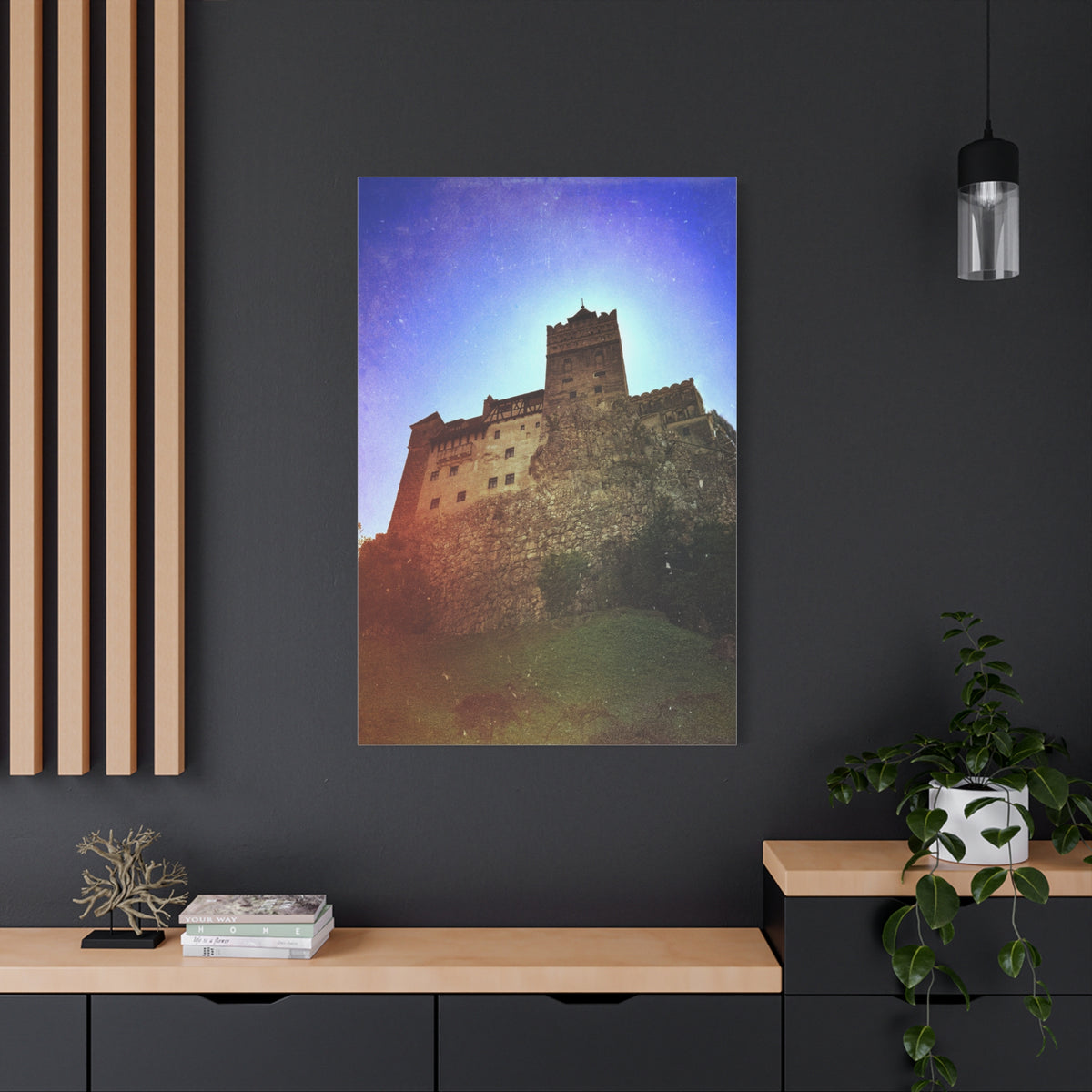 Castle Dracula Matte Canvas, Stretched, 1.25"