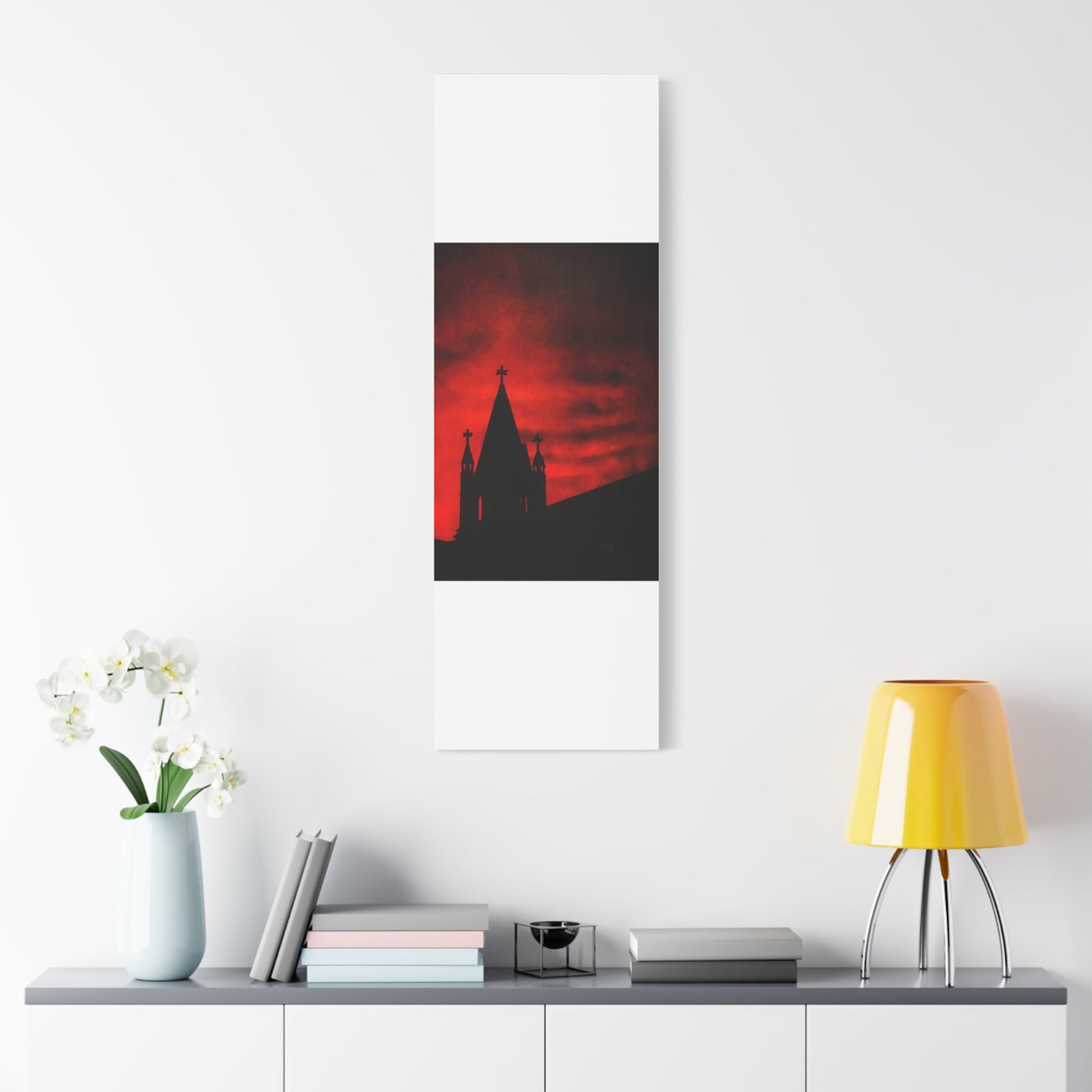 Blood Dusk Matte Canvas, Stretched, 1.25"