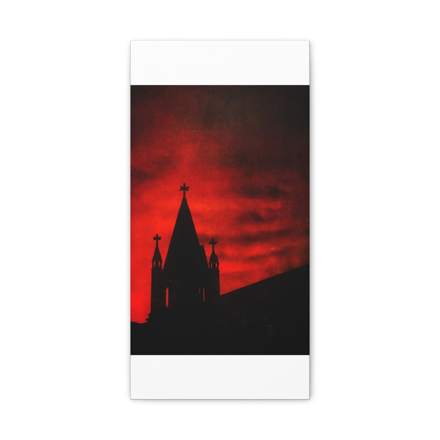 Blood Dusk Matte Canvas, Stretched, 1.25"