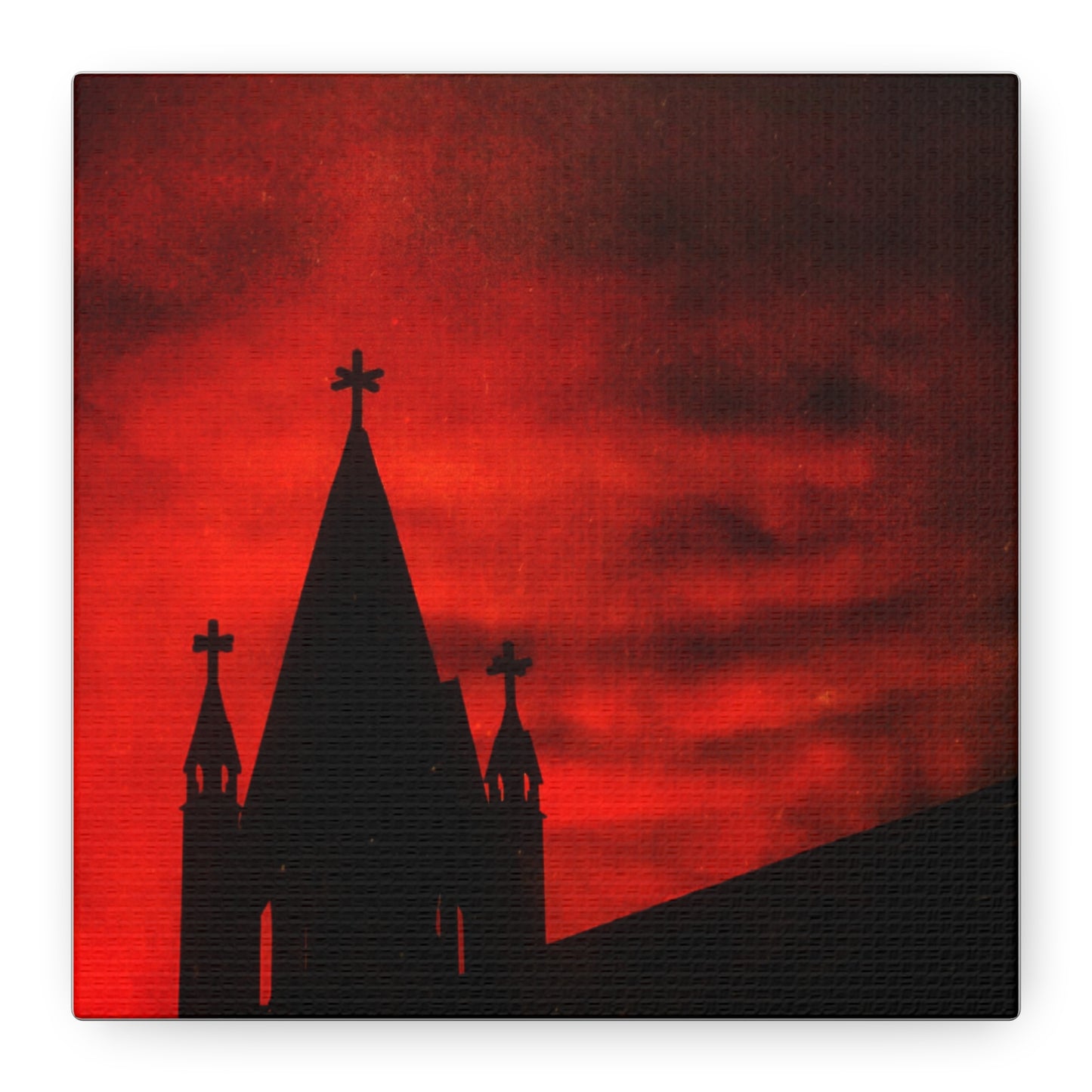 Blood Dusk Matte Canvas, Stretched, 1.25"
