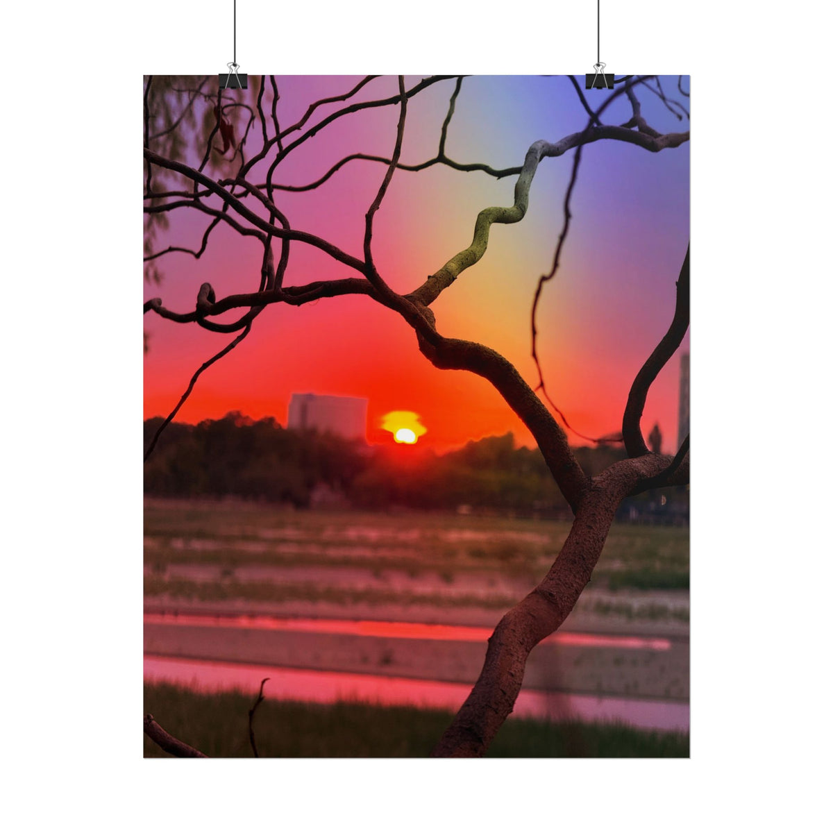 Romanian Sunset Rolled Posters
