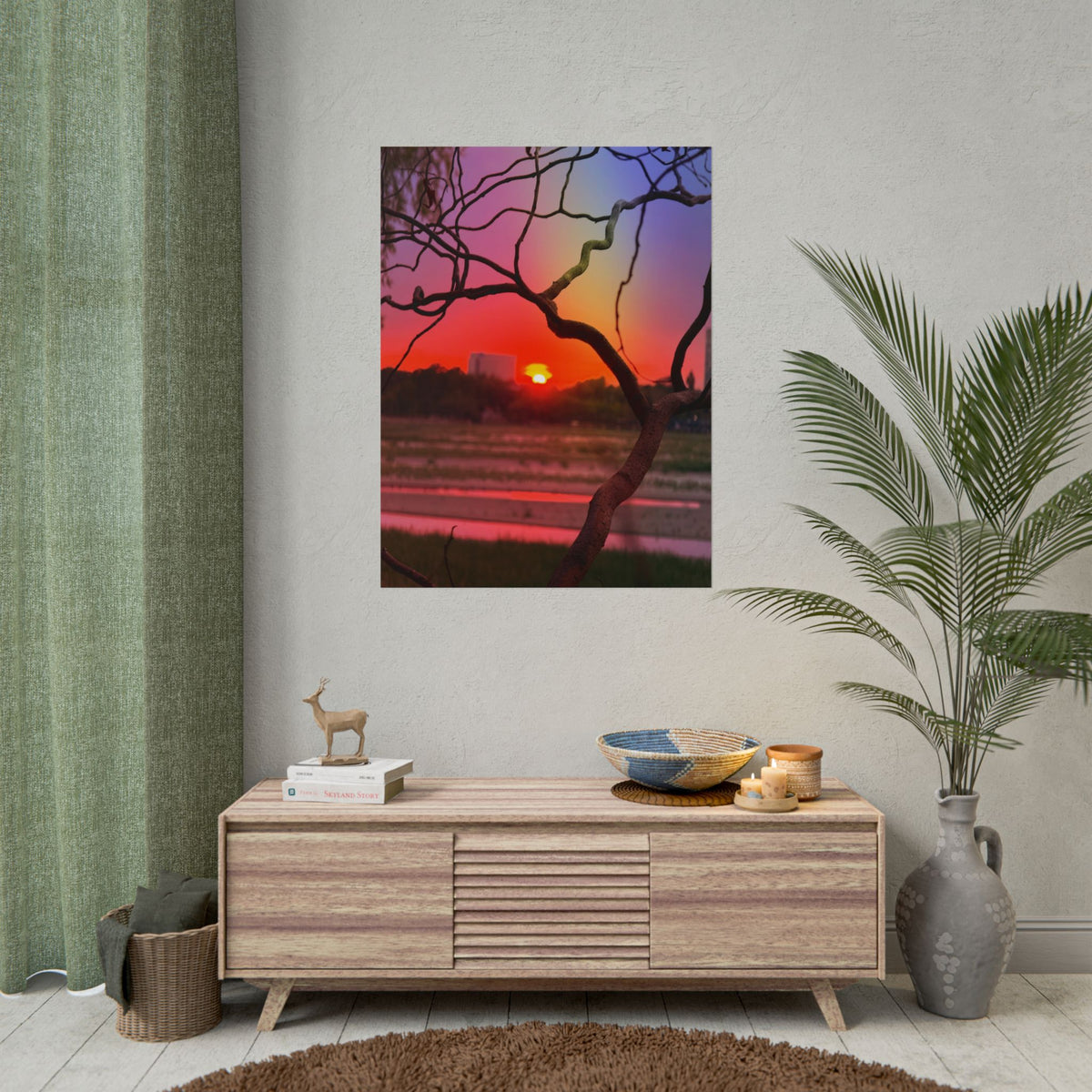 Romanian Sunset Rolled Posters