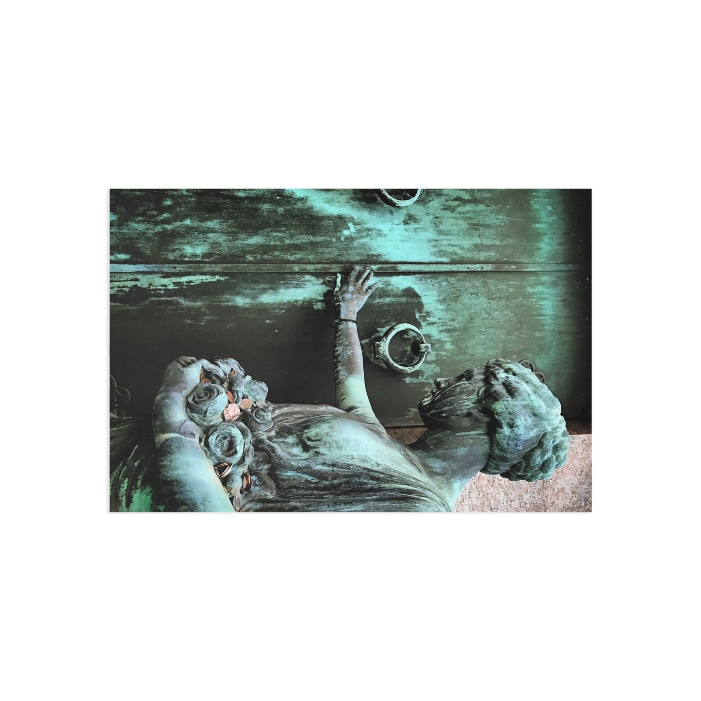 Knock Knock Fine Art Postcard