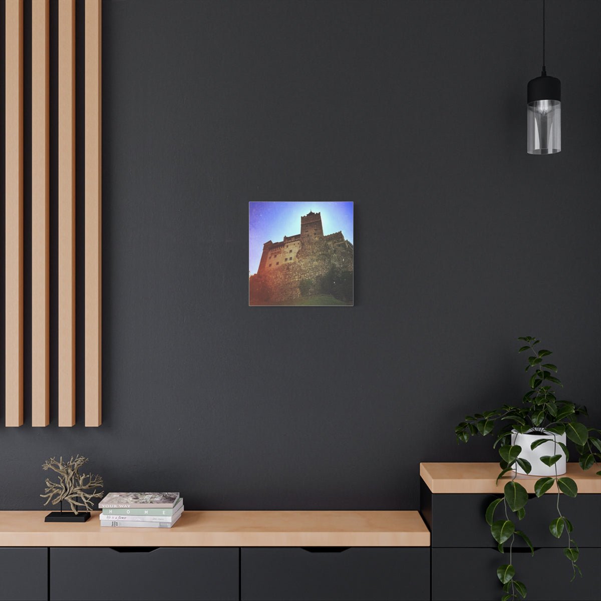 Castle Dracula Matte Canvas, Stretched, 1.25"