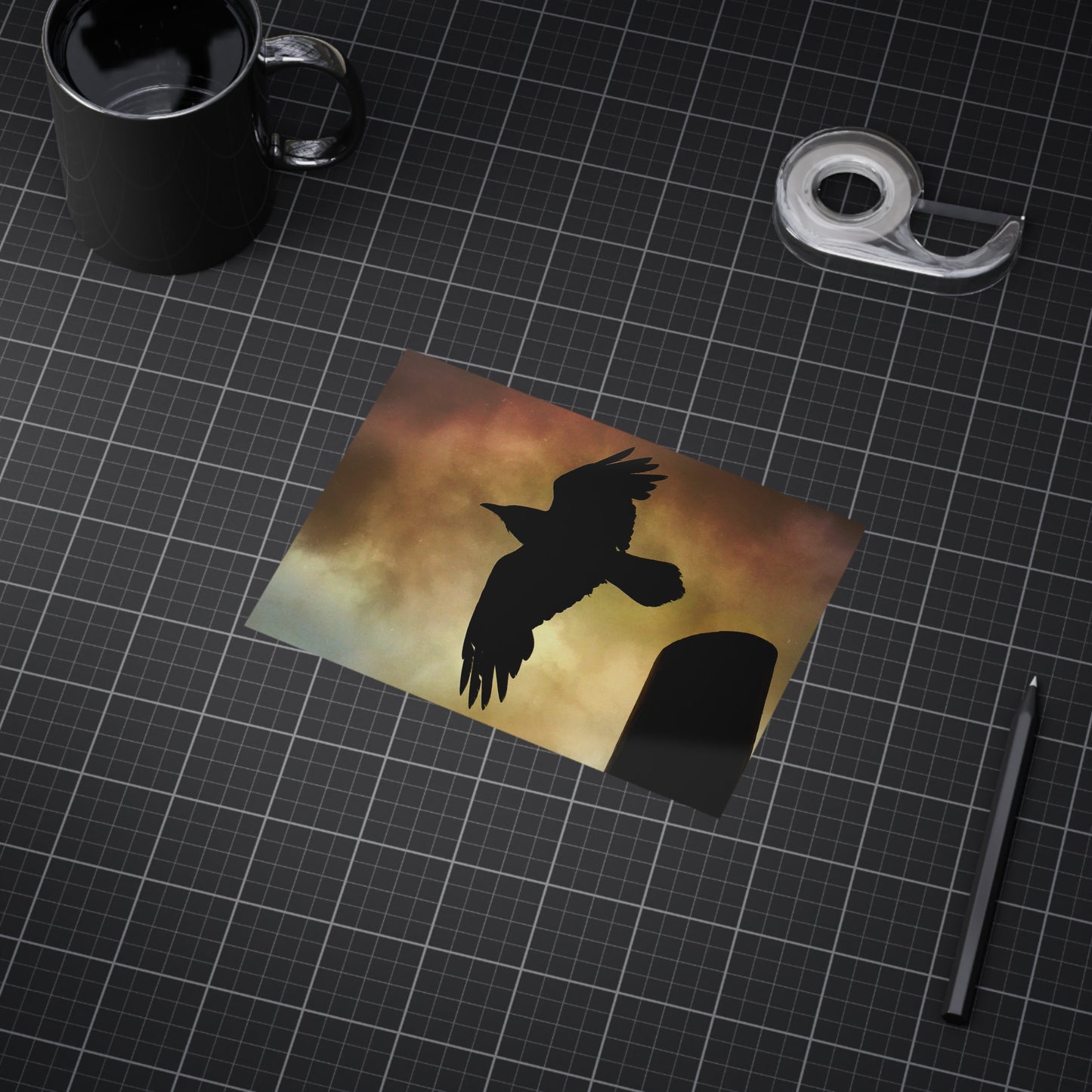 Guardian Awakens Paper Print