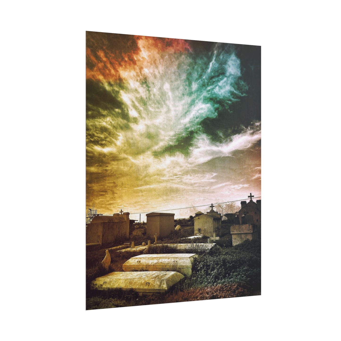 At The Riverside Rolled Poster