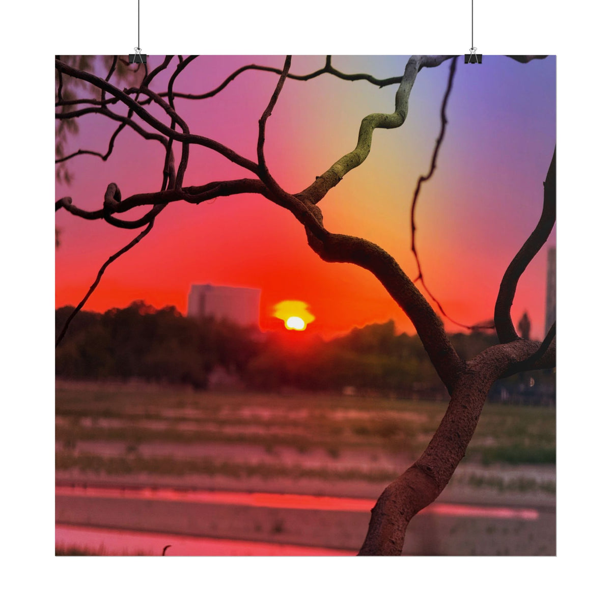 Romanian Sunset Rolled Posters