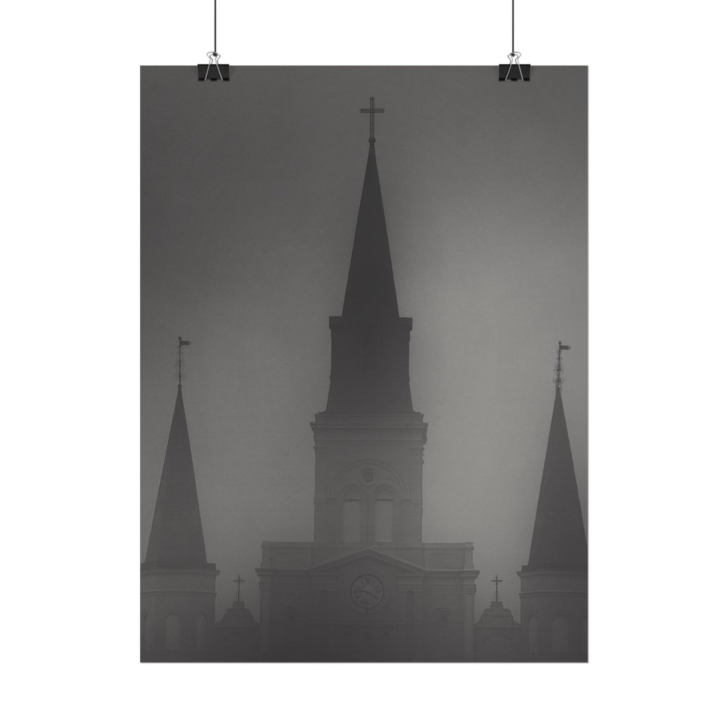 Emerging From The Mist Rolled Poster