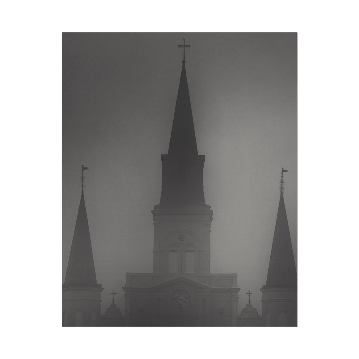 Emerging From The Mist Rolled Poster