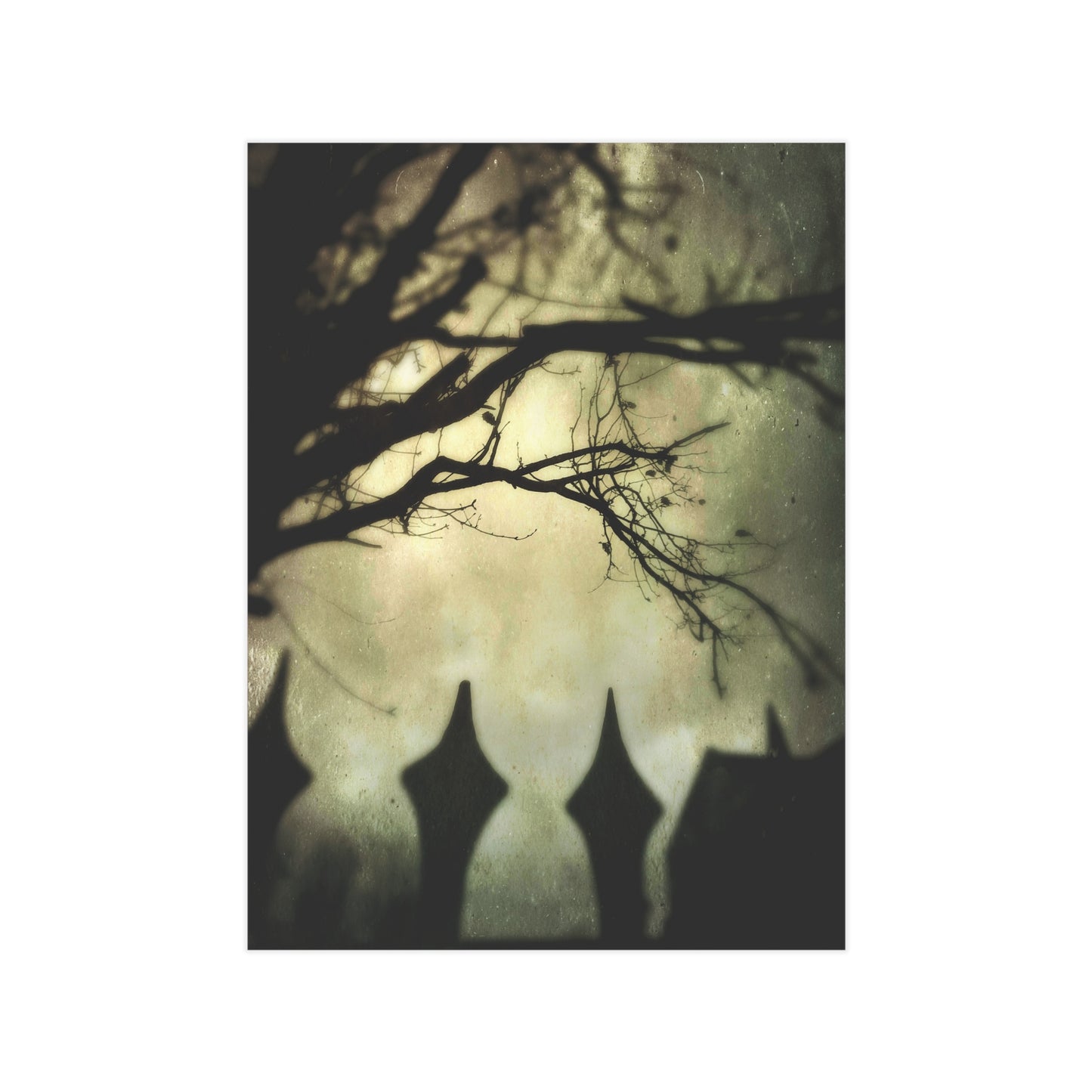Rainy October Paper Print