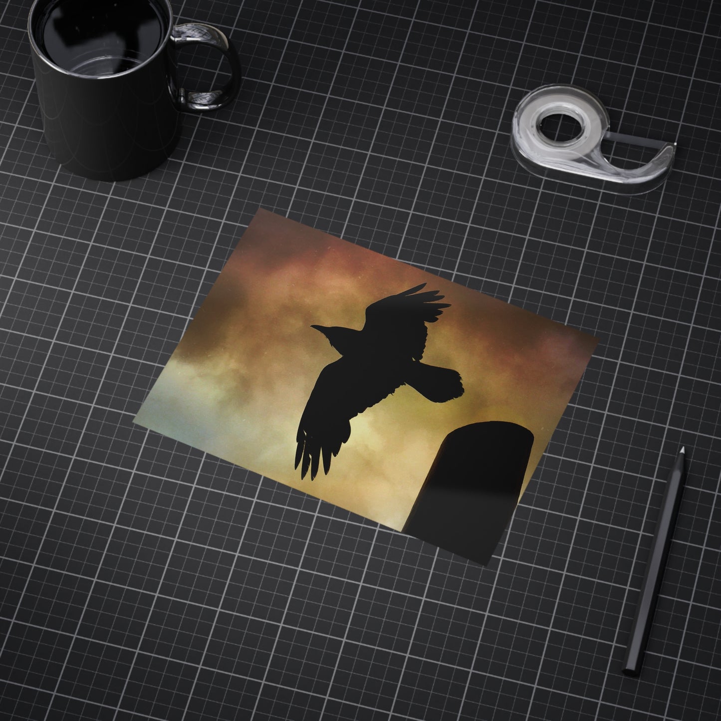 Guardian Awakens Paper Print