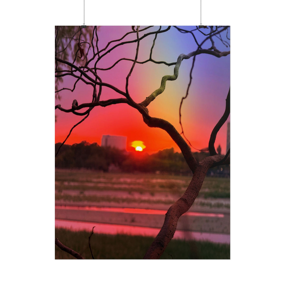 Romanian Sunset Rolled Posters