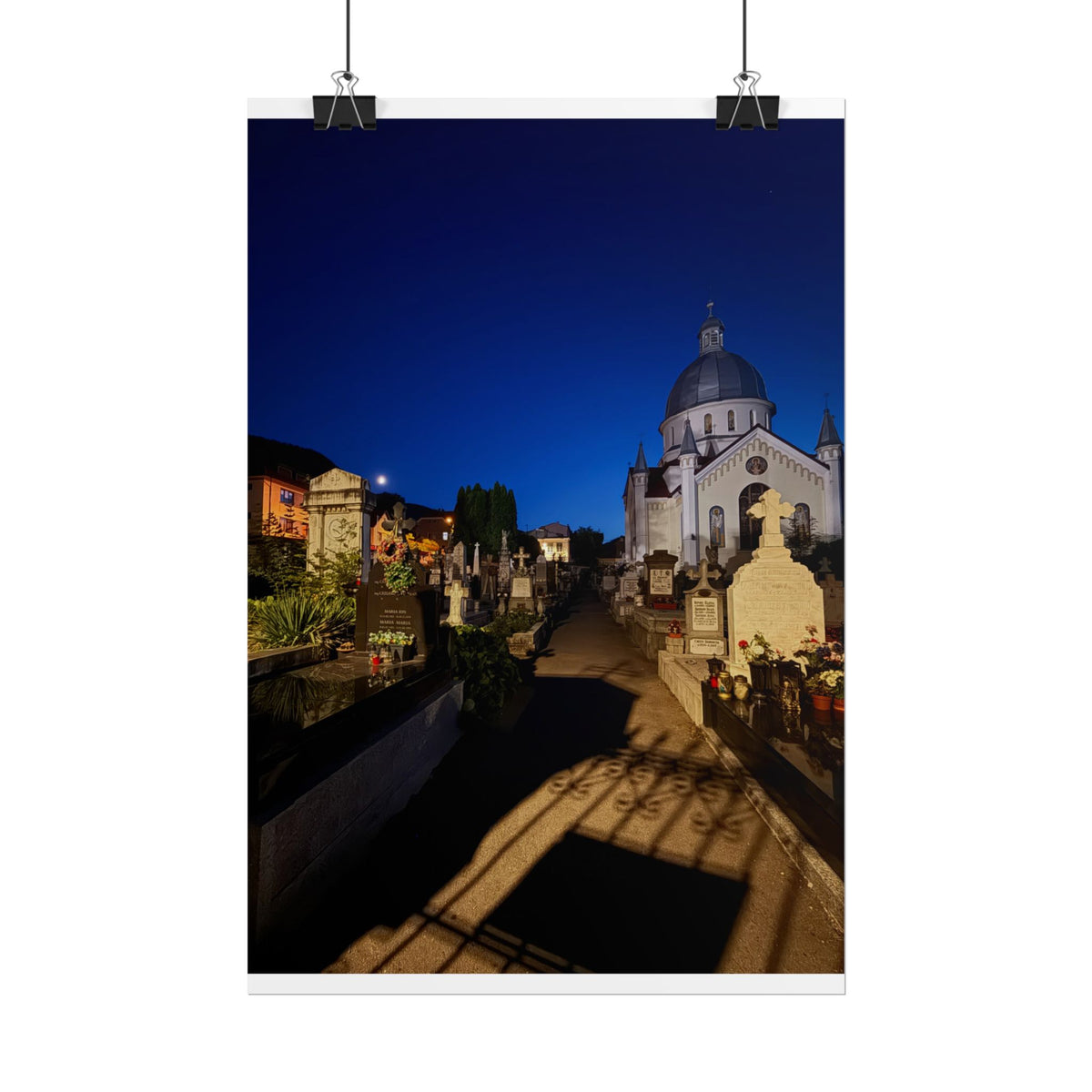 Moonrise Over Transylvania (V.1) Rolled Posters