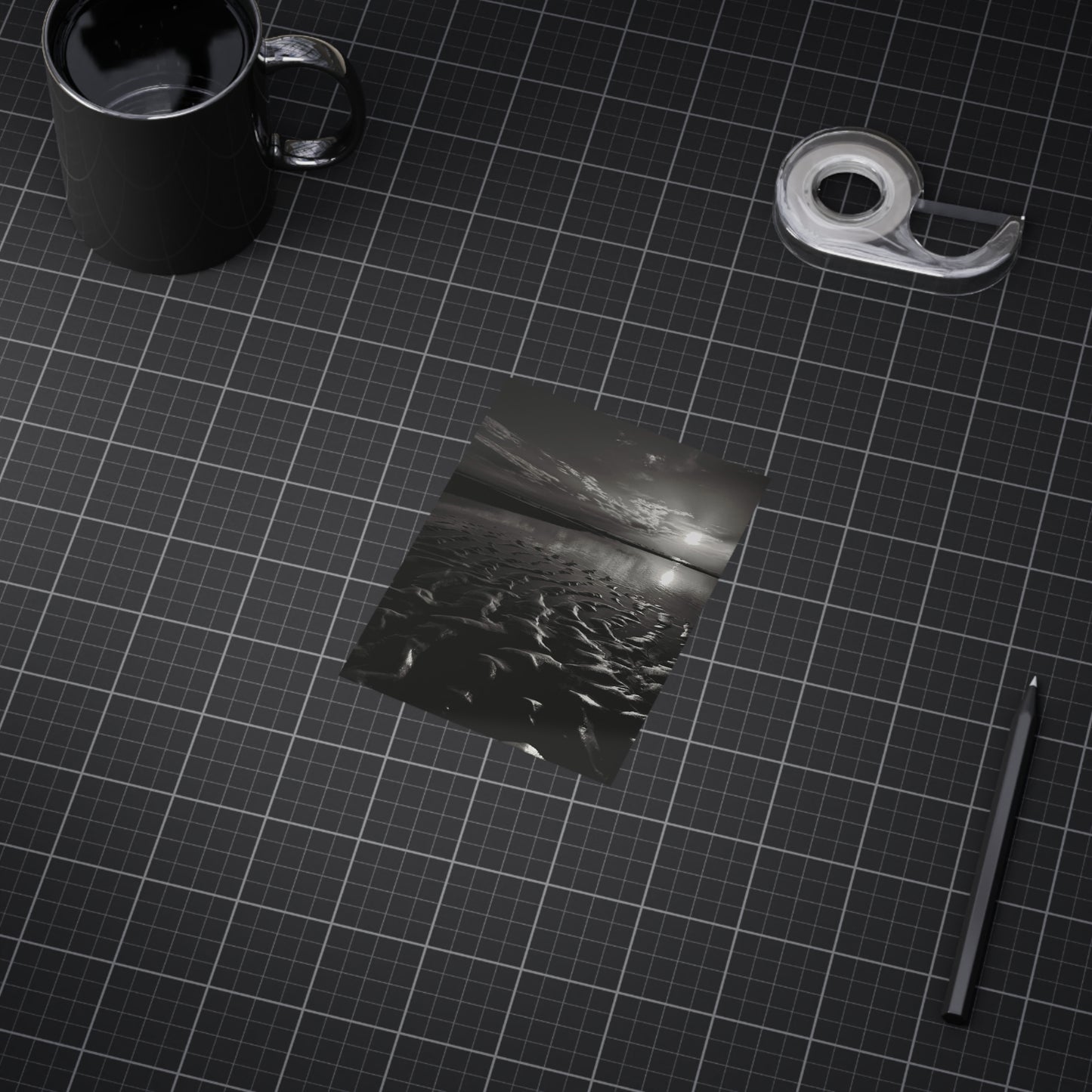 Water to Mars aka Tears of the Goddess Paper Print