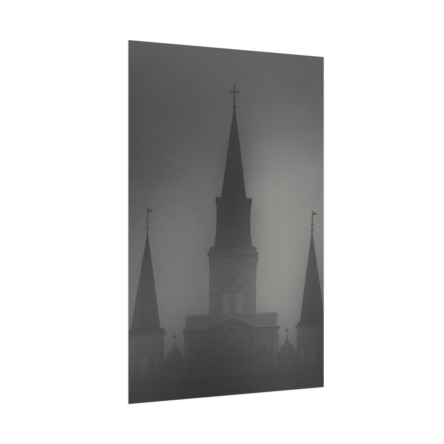 Emerging From The Mist Rolled Poster