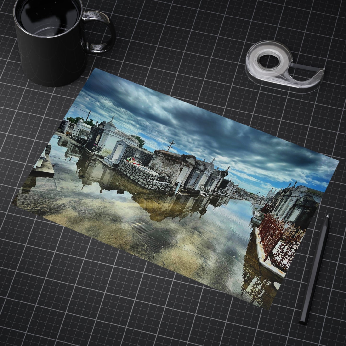 Heaven's Crossroads Paper Print