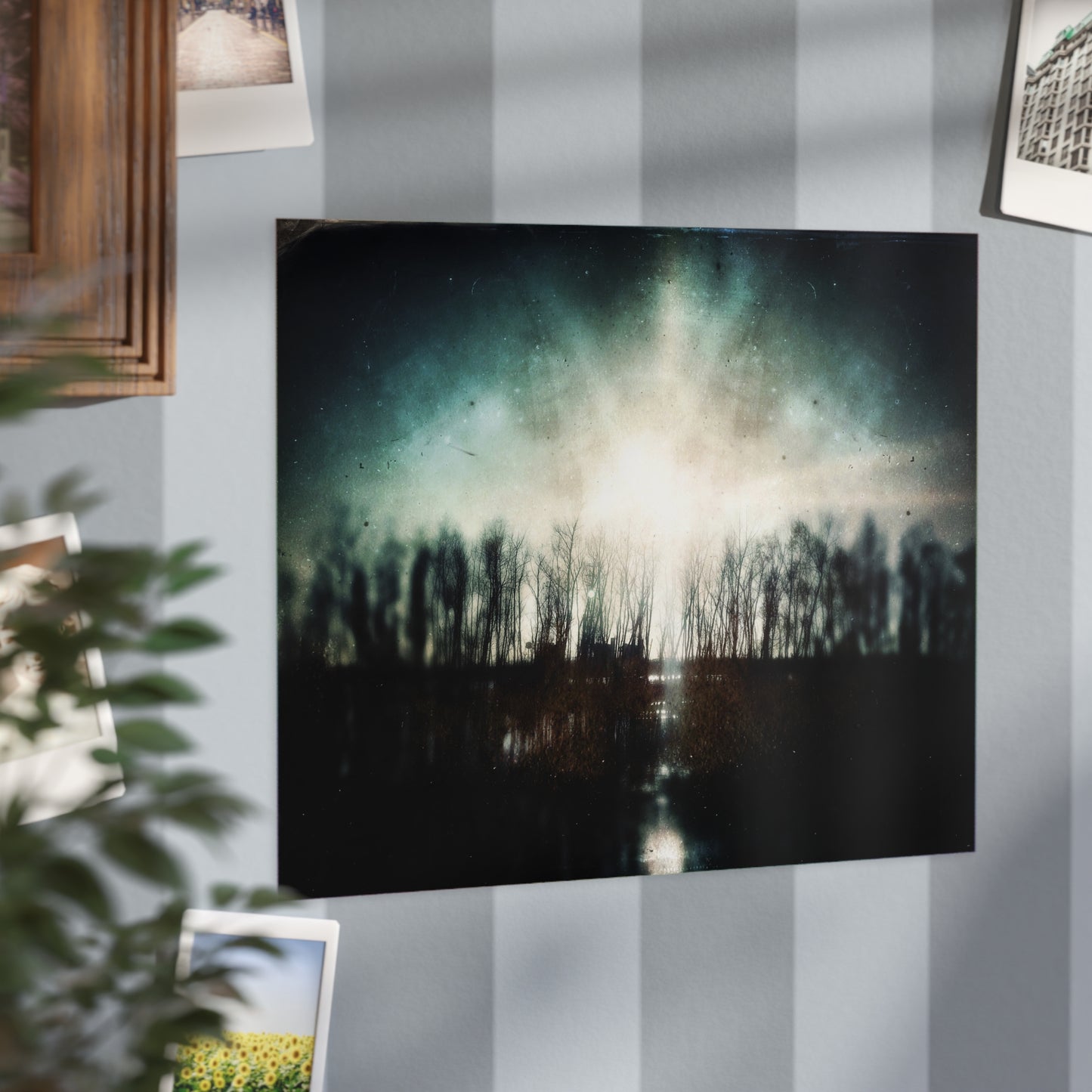 Bayou Dusk Paper Print