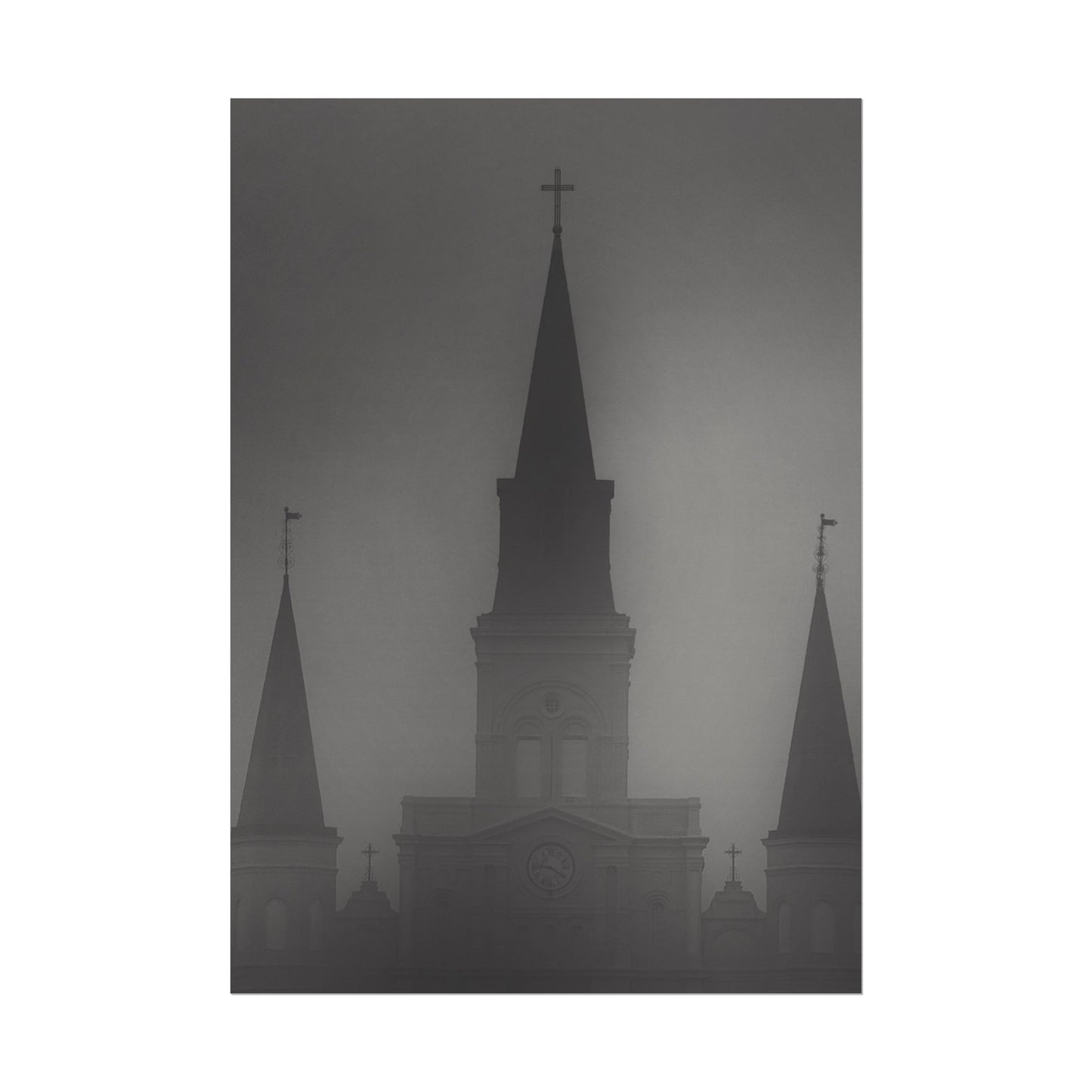 Emerging From The Mist Rolled Poster
