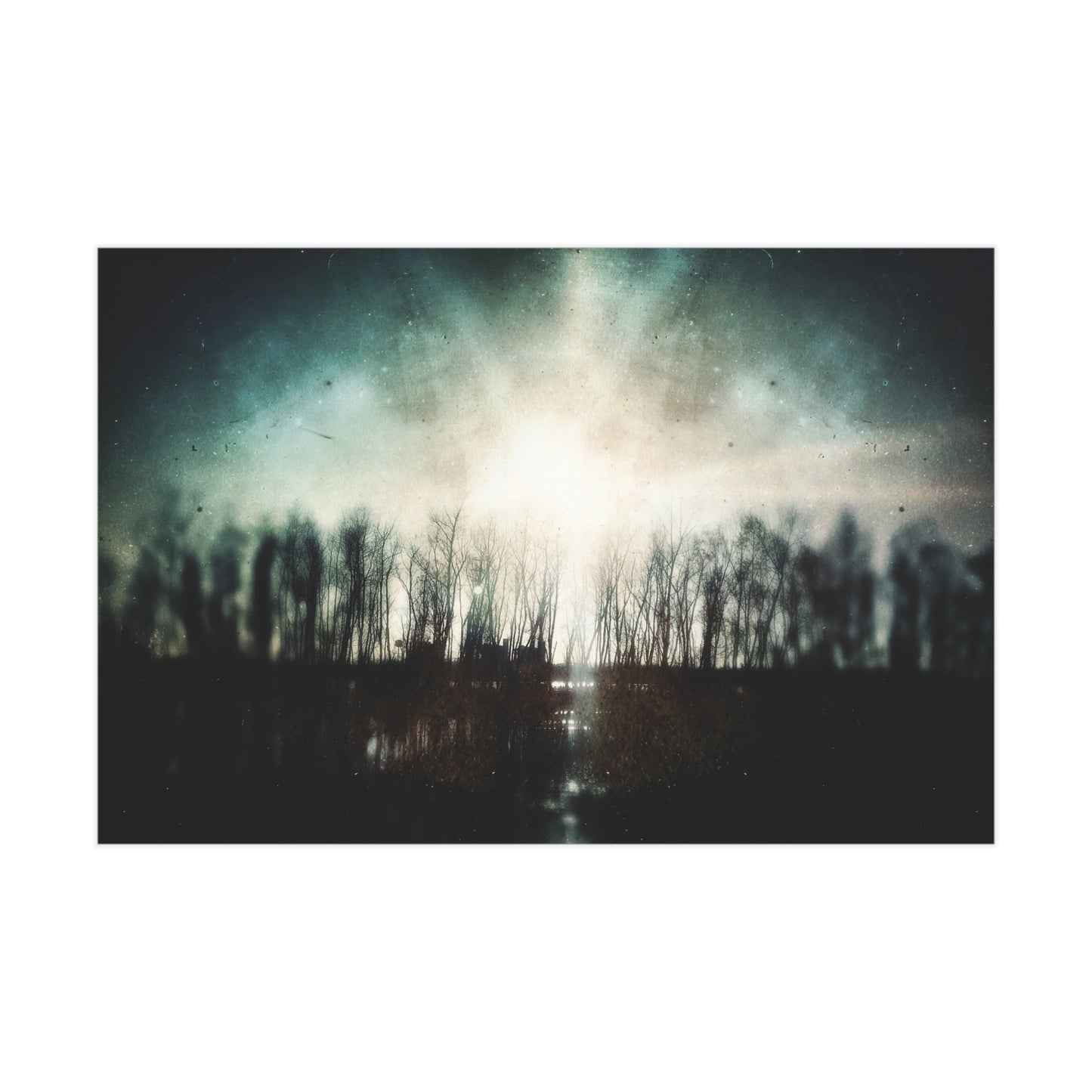 Bayou Dusk Paper Print