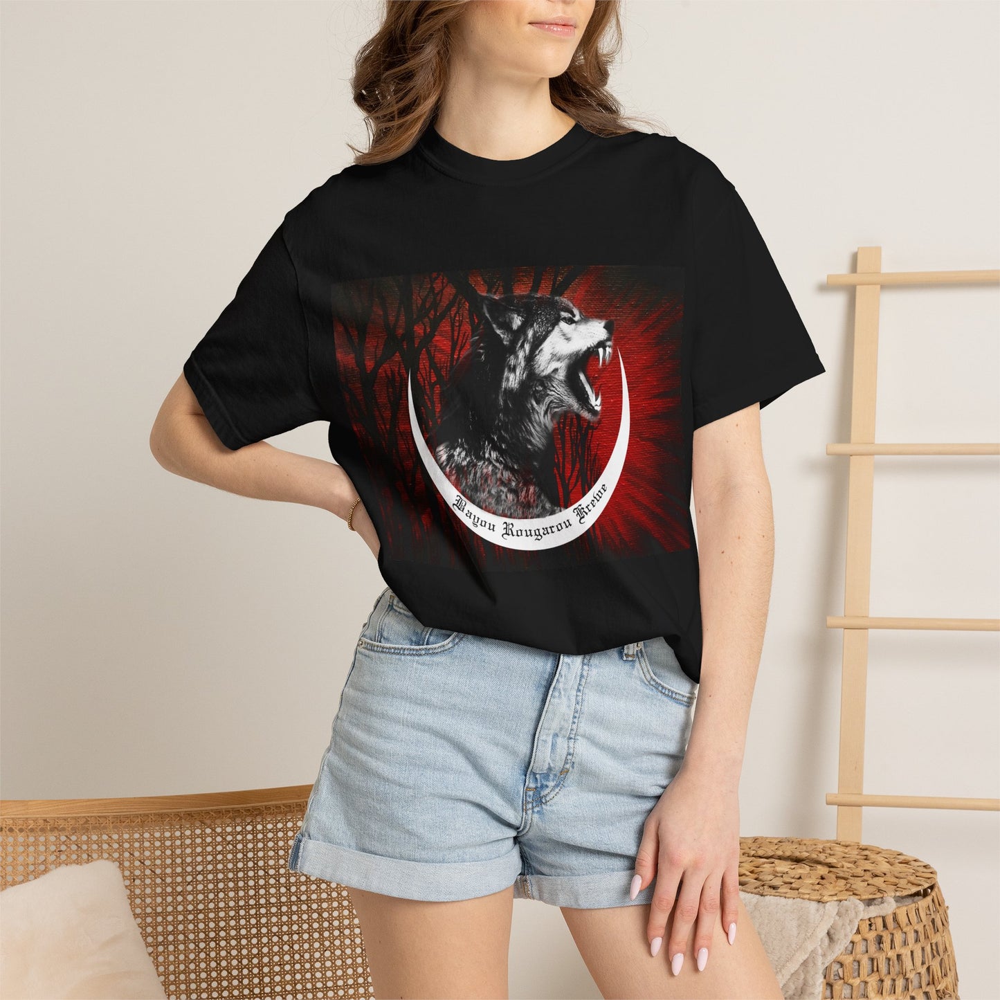 Bayou Rougarou Krewe Logo T-Shirt (Version 1)