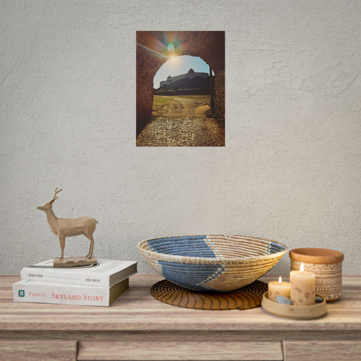 Rasnov Fortress Rolled Posters