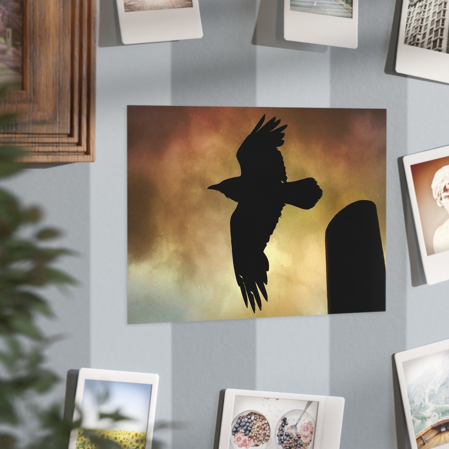 Guardian Awakens Paper Print