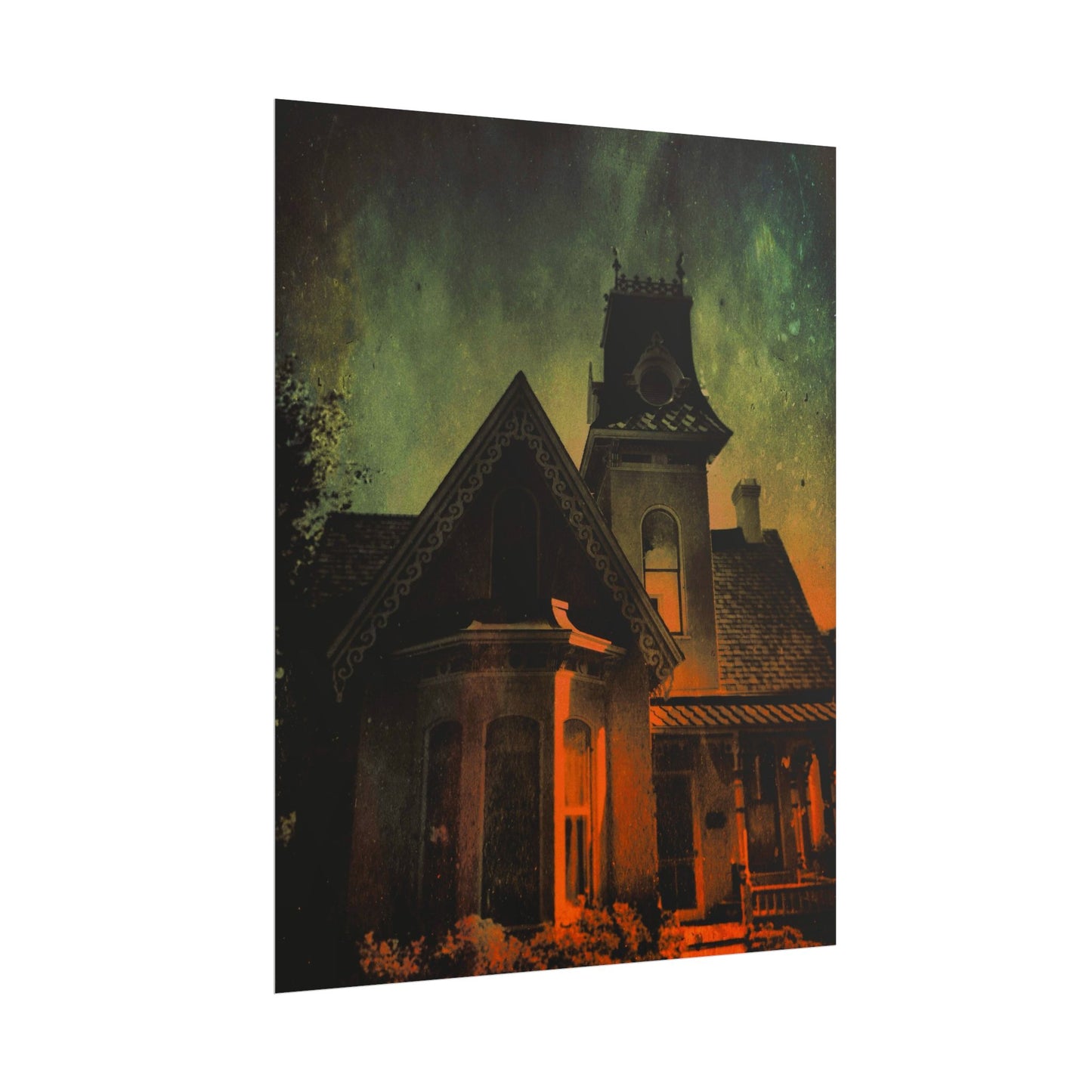The Old House on the Left Rolled Poster