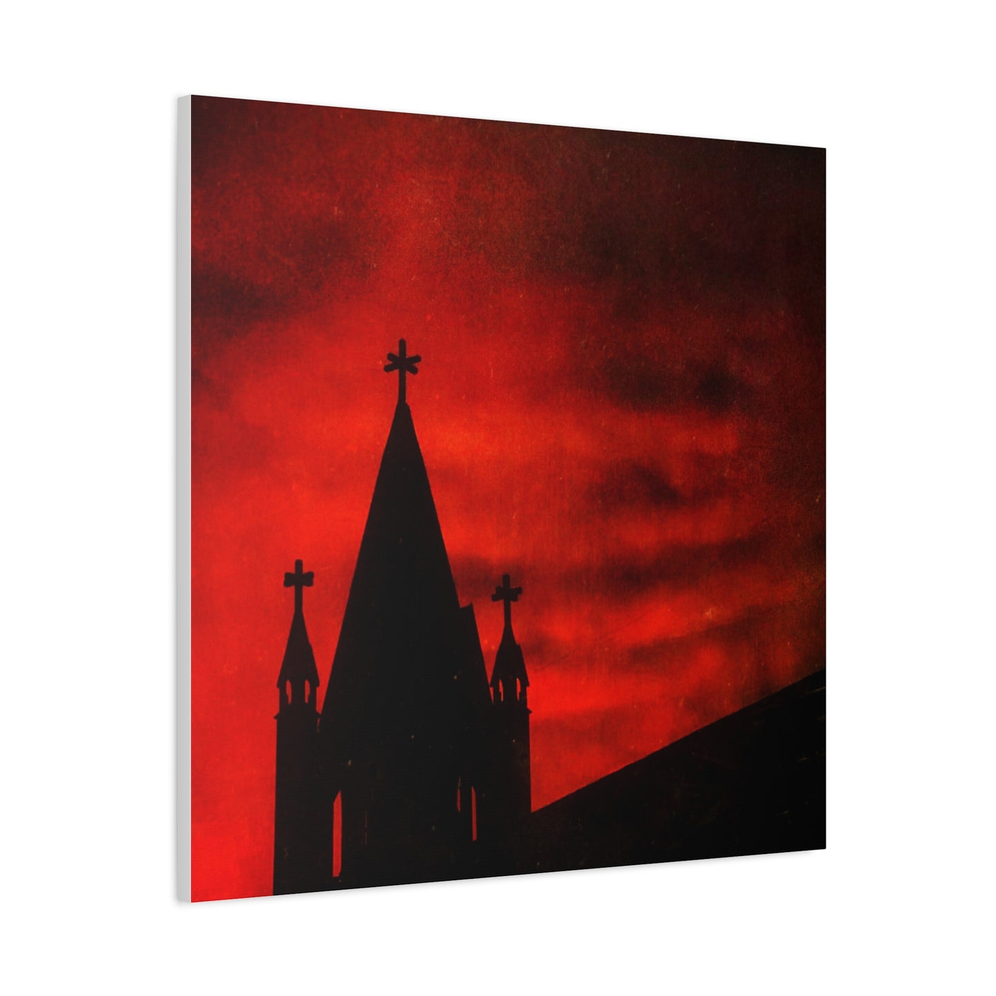 Blood Dusk Matte Canvas, Stretched, 1.25"