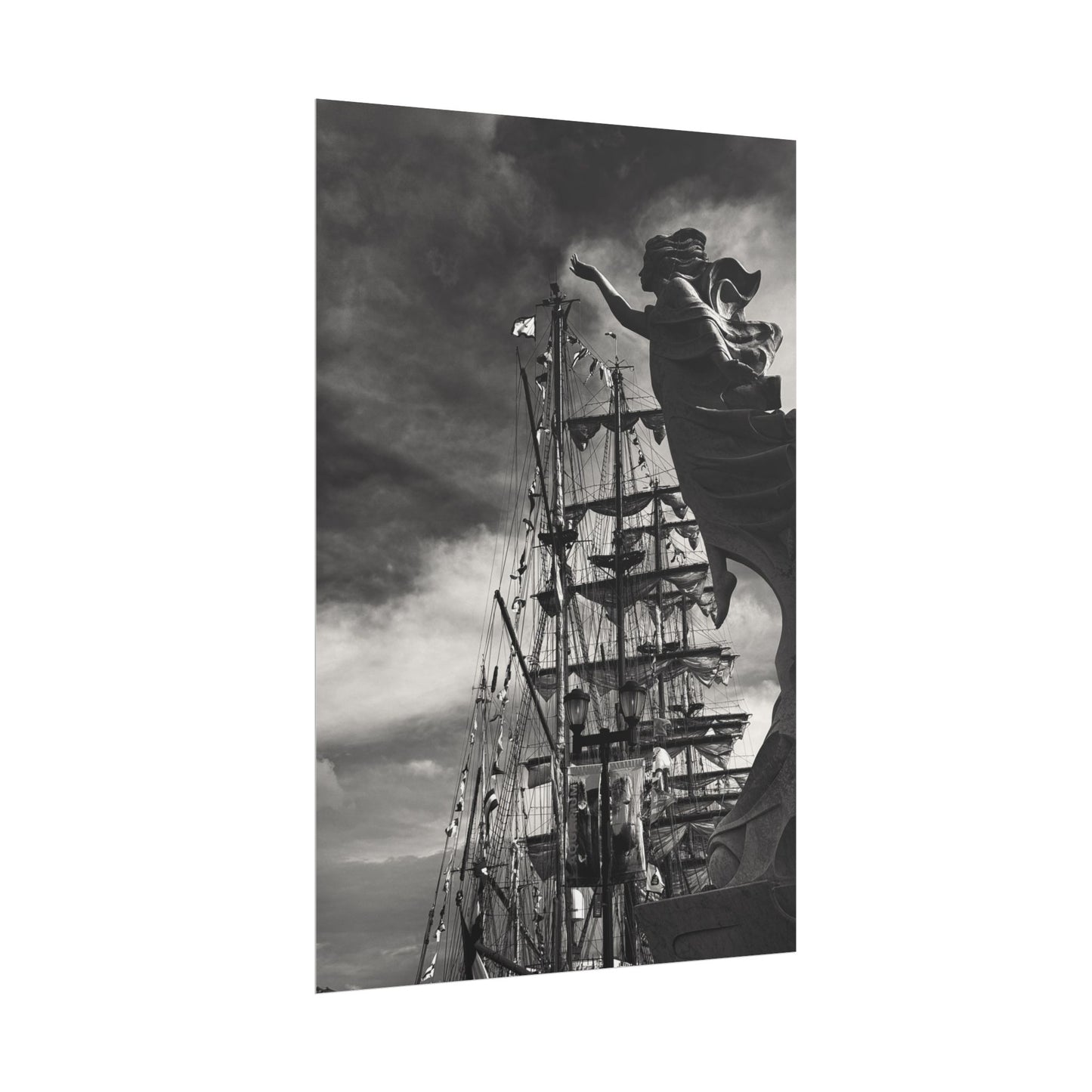 Hope and the Tall Ships Rolled Poster