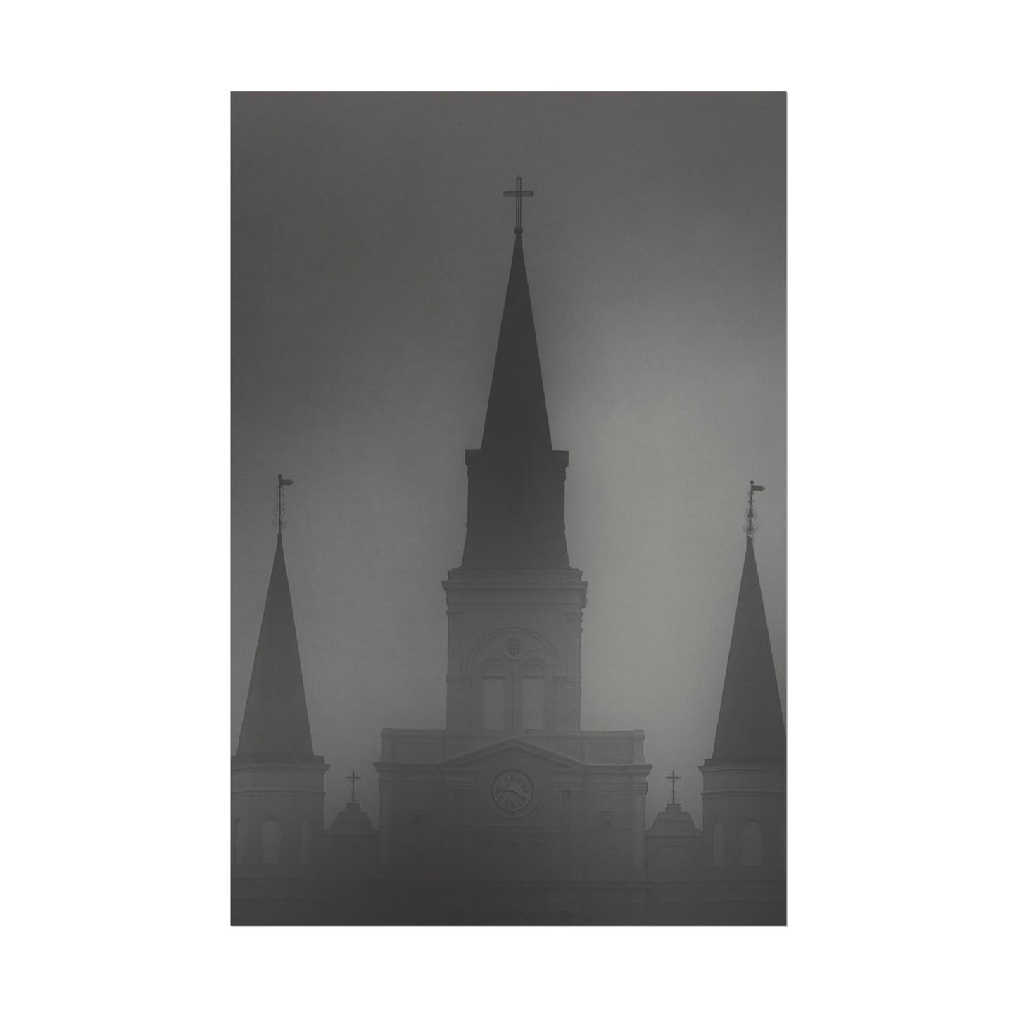Emerging From The Mist Rolled Poster