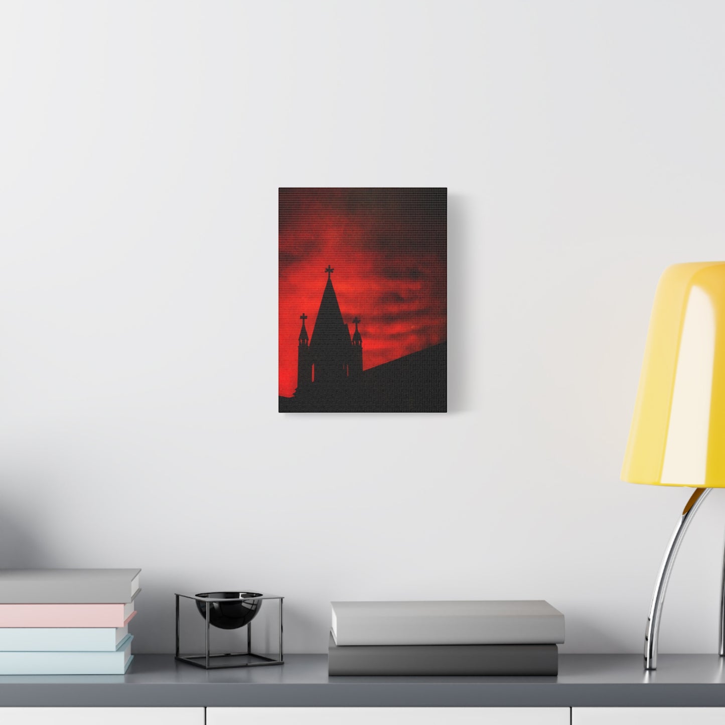 Blood Dusk Matte Canvas, Stretched, 1.25"
