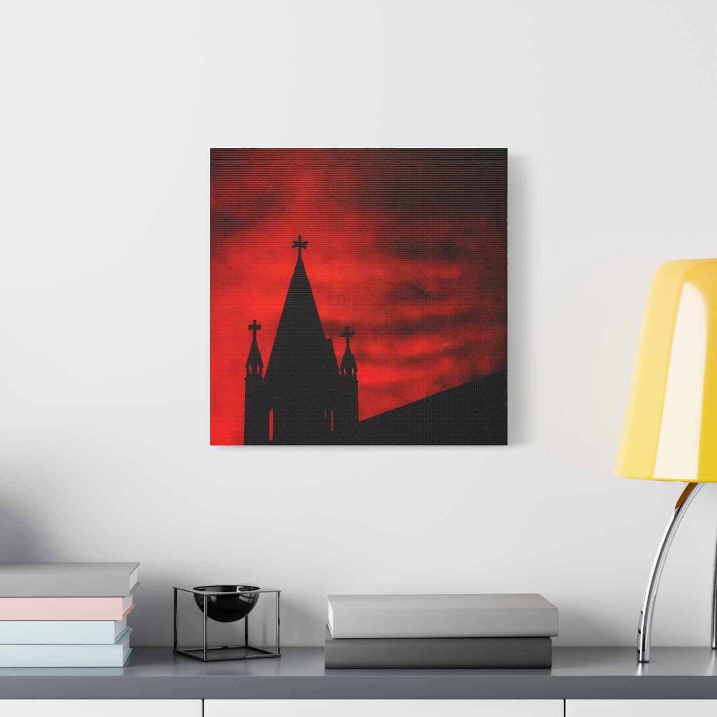 Blood Dusk Matte Canvas, Stretched, 1.25"