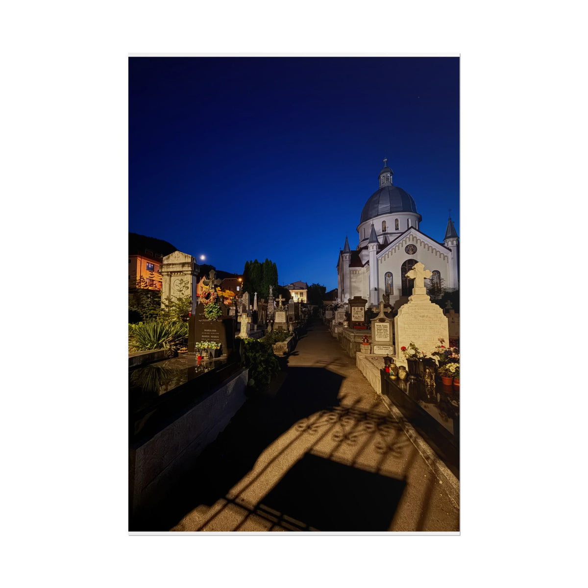 Moonrise Over Transylvania (V.1) Rolled Posters