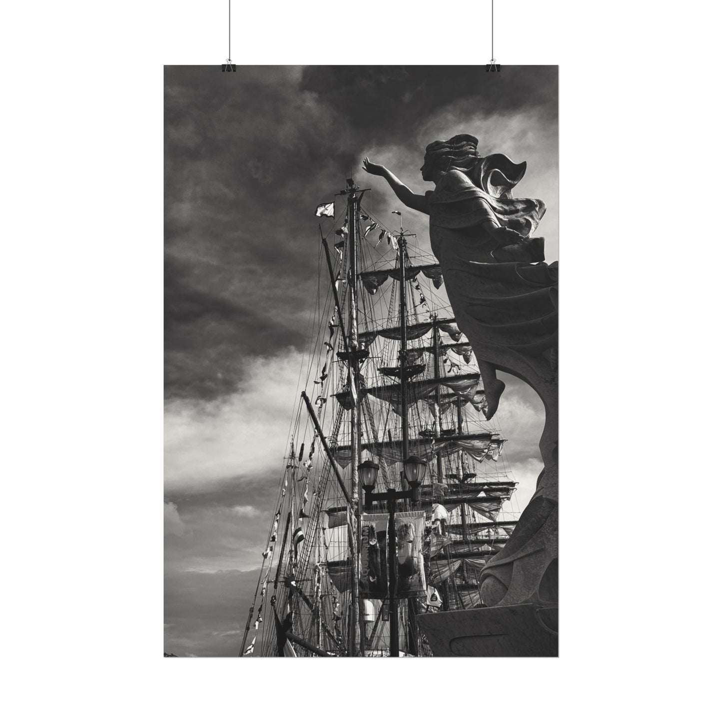 Hope and the Tall Ships Rolled Poster