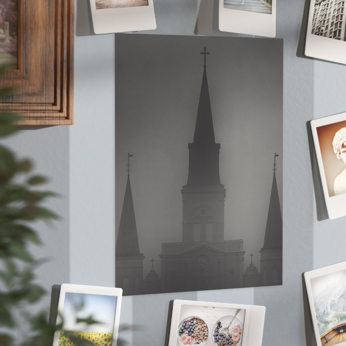 St. Louis of the Mist Paper Print