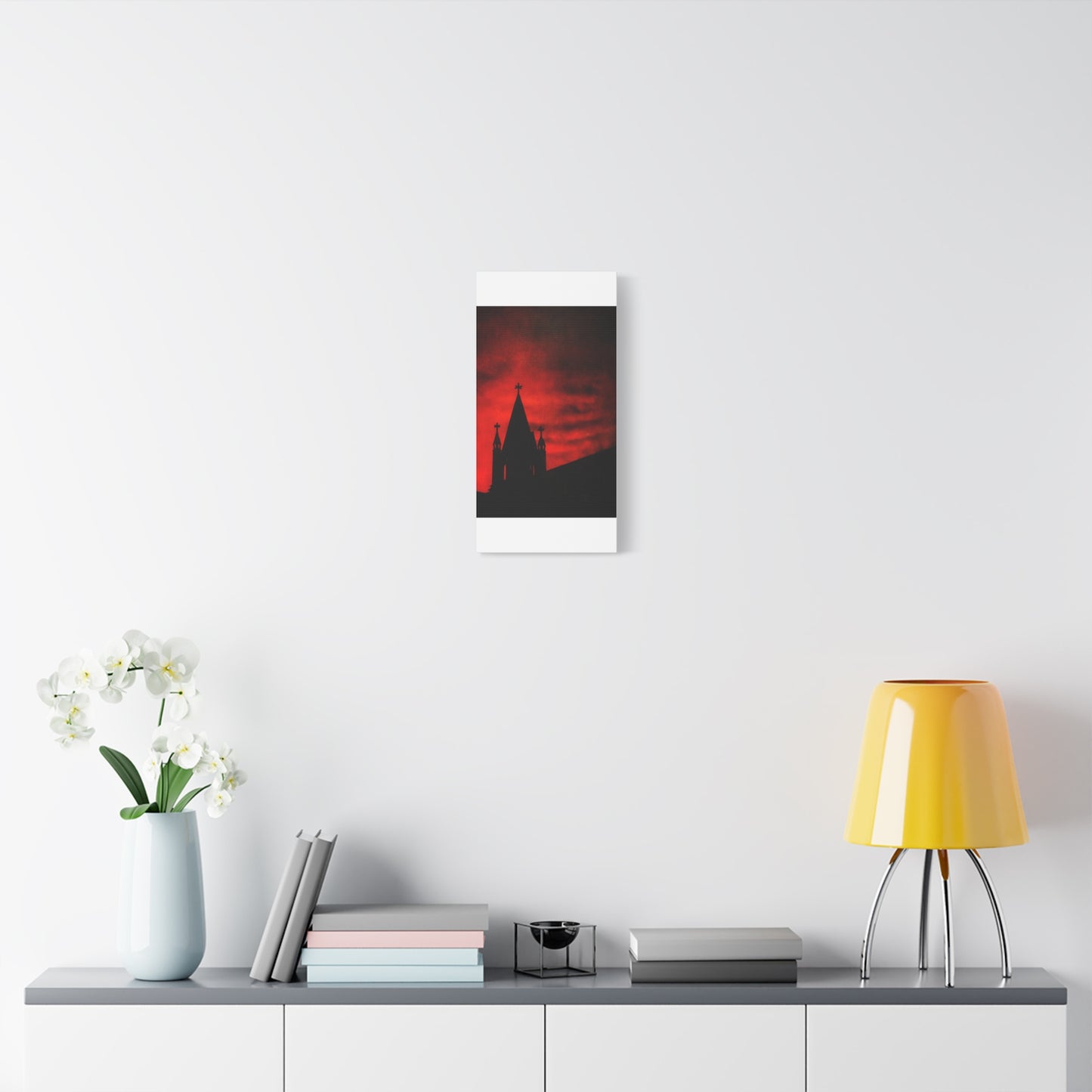 Blood Dusk Matte Canvas, Stretched, 1.25"